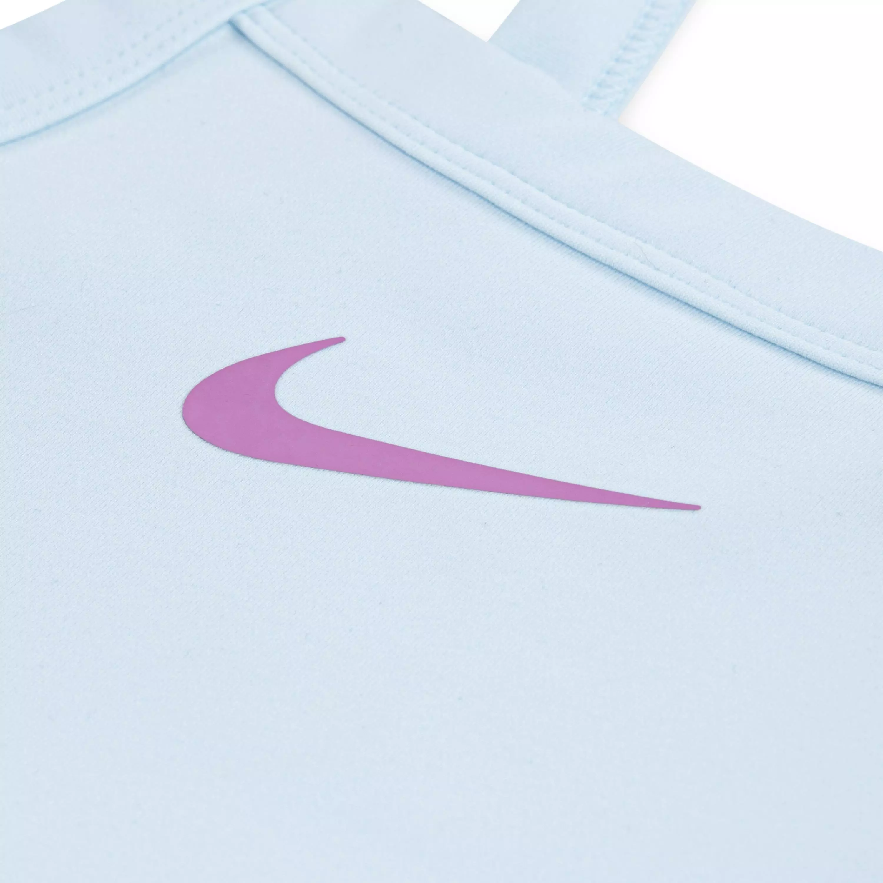 Nike Little ​Girls' Sunny Swoosh Runsie Romper - BLUE