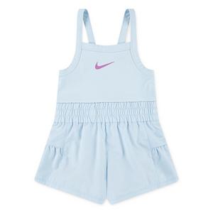 Nike Little ​Girls' Sunny Swoosh Runsie Romper