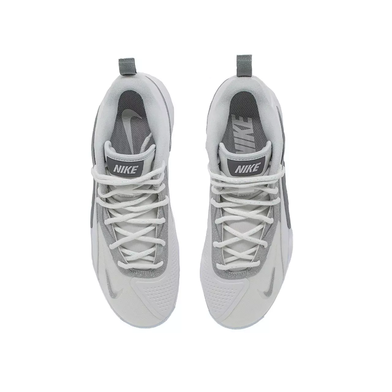 Nike Zoom Hyperset 2 SE "Summit White/Metallic Silver/Pure Platinum" Unisex Volleyball Shoe - WHITE/SILVER/DK.GREY