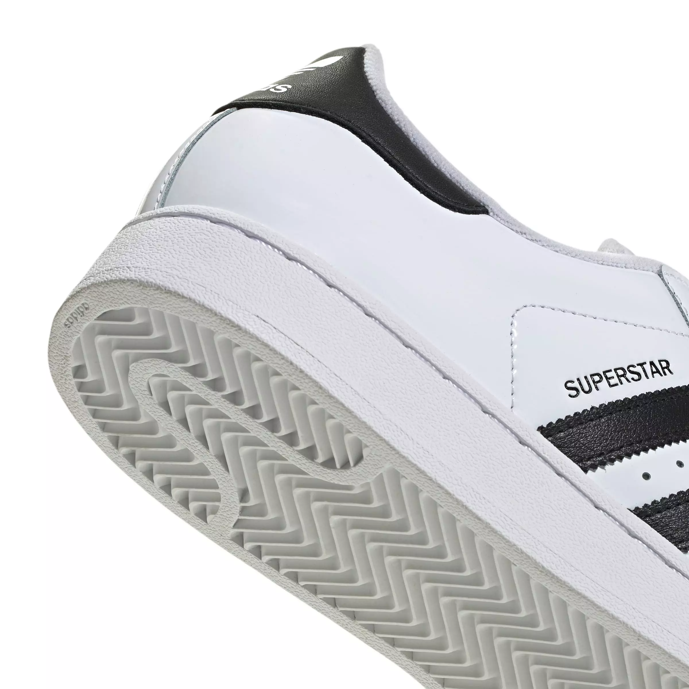 adidas Originals Superstar II Patent Leather "White/Core Black" Men's Shoe - WHITE/BLACK