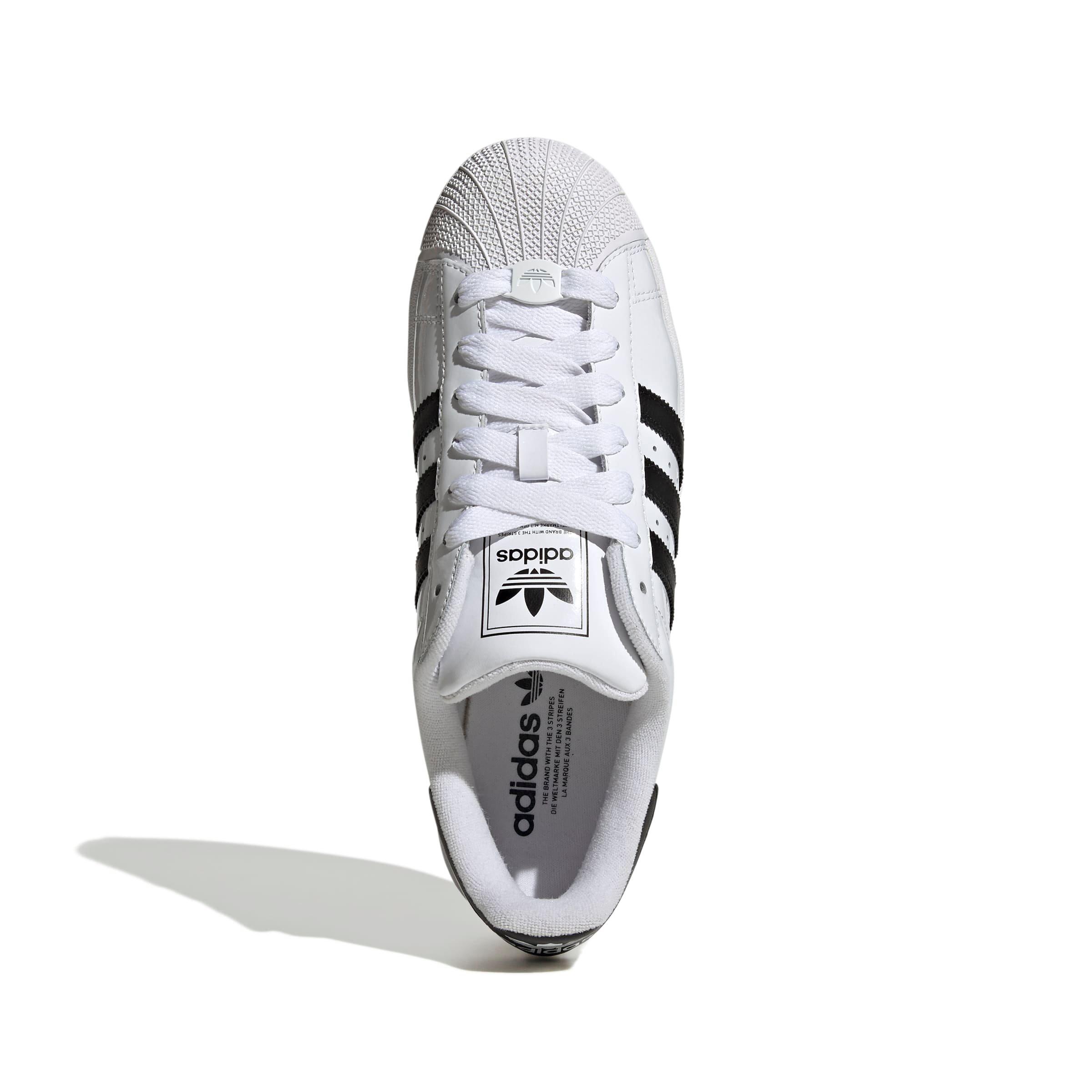 adidas Originals Superstar II Patent Leather "White/Core Black" Men's Shoe - WHITE/BLACK Thumbnail View 8