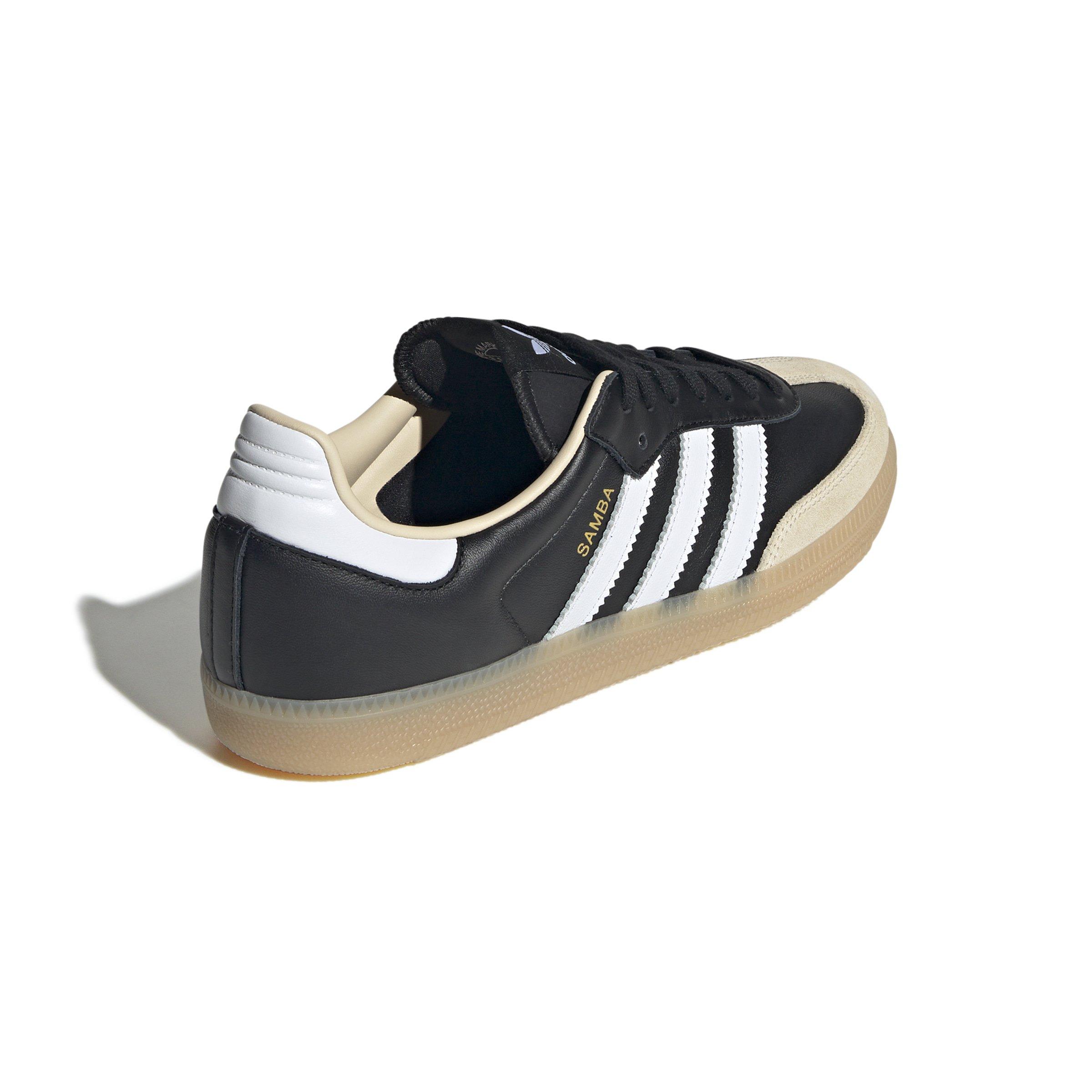 adidas Originals Samba OG "Core Black/Ftwr White/Gum" Men's Shoe - BLACK/TAN Thumbnail View 6