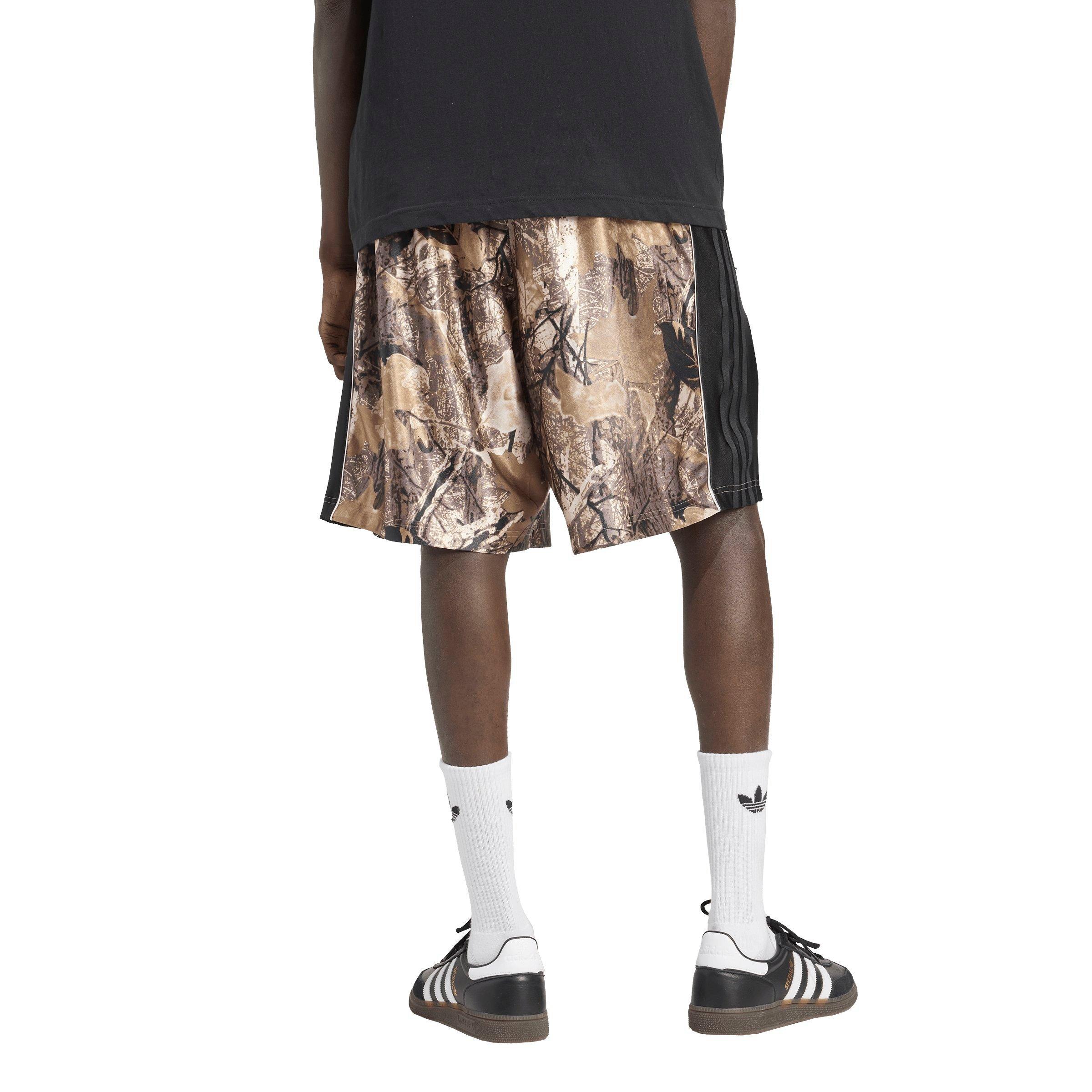 adidas Originals Men's Camo Shorts - MAROON/WHITE/GOLD Thumbnail View 2