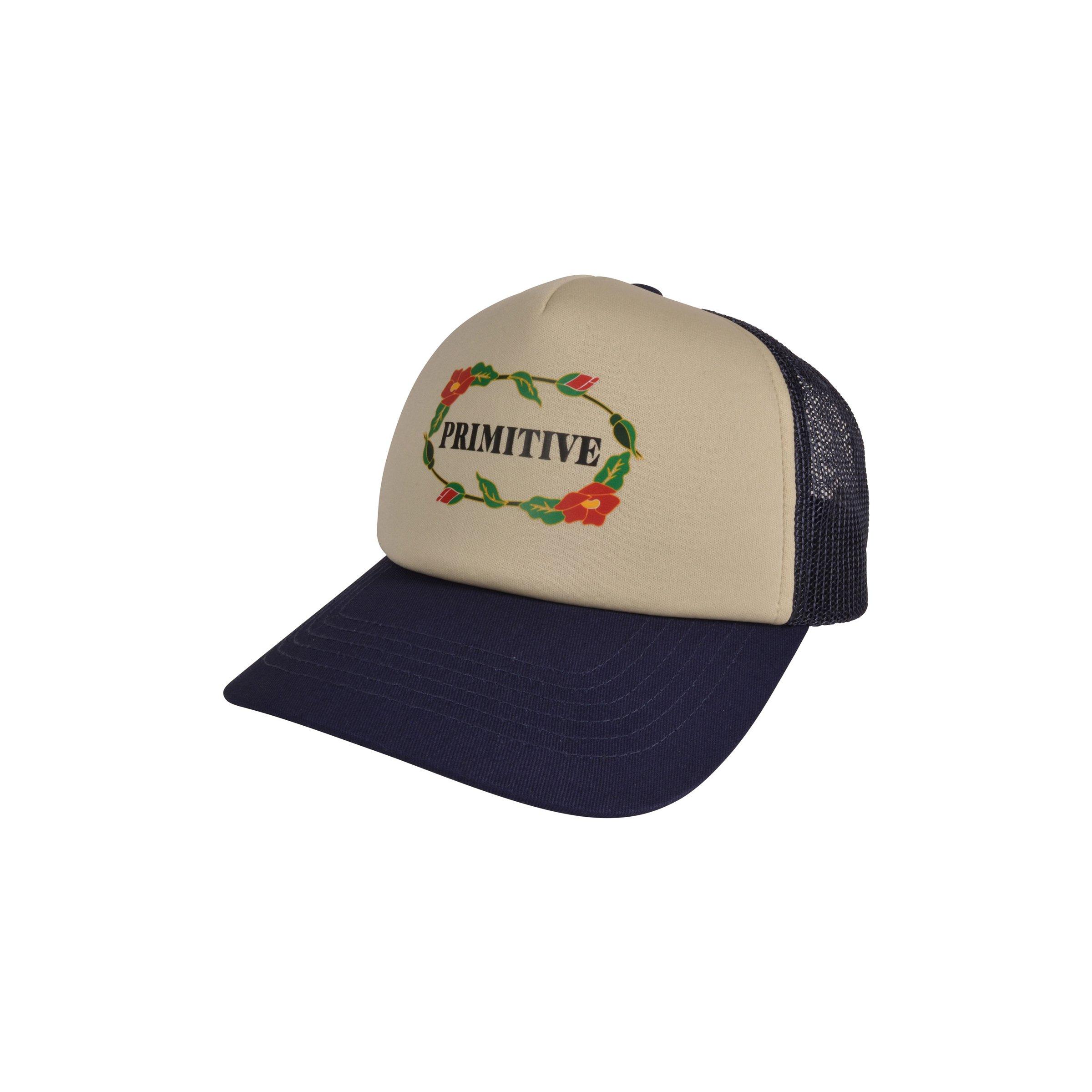 Primitive Marquee Trucker Snapback Hat-Navy - NAVY Thumbnail View 1
