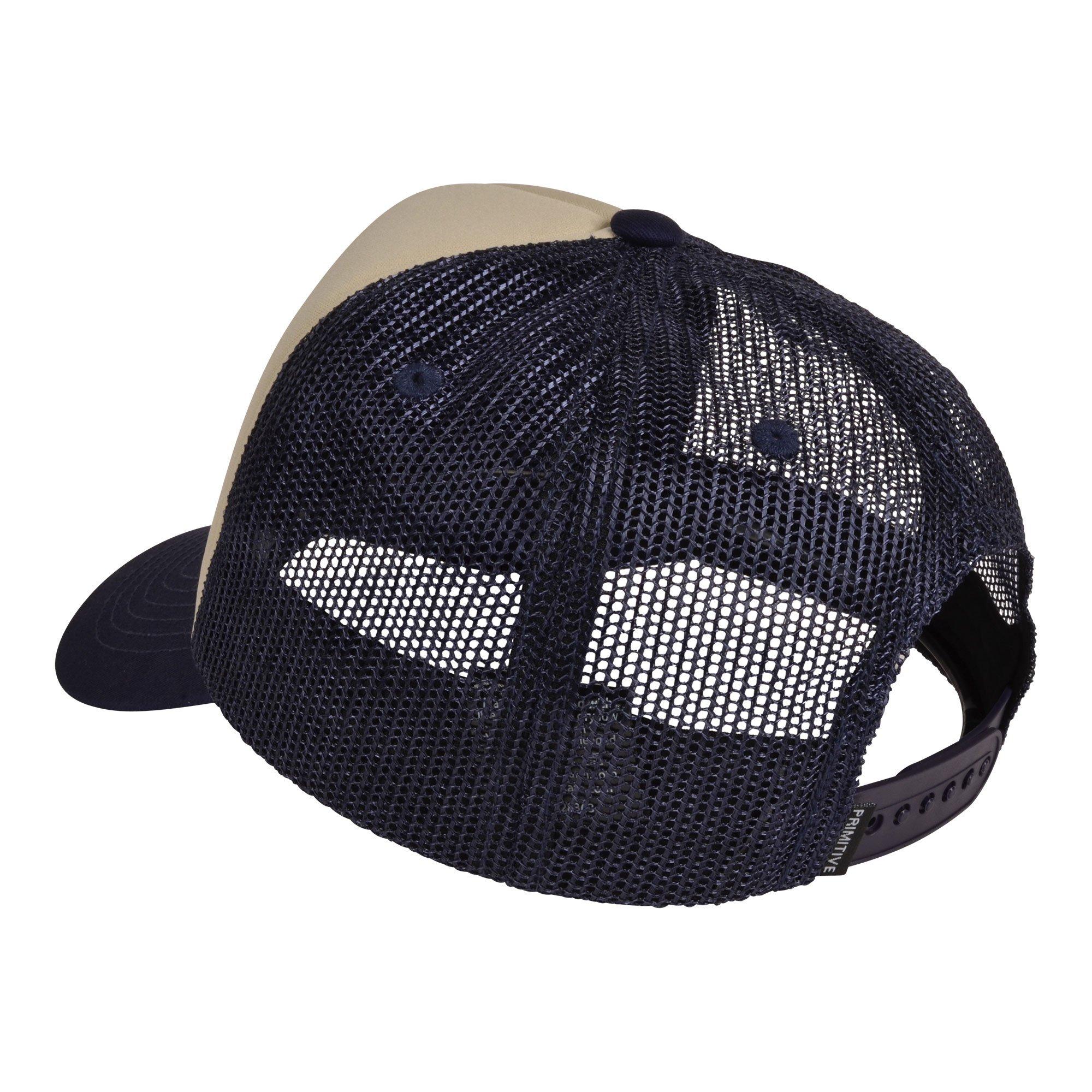 Primitive Marquee Trucker Snapback Hat-Navy - NAVY Thumbnail View 2
