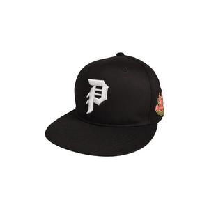 Primitive Colorado Snapback Hat-Black