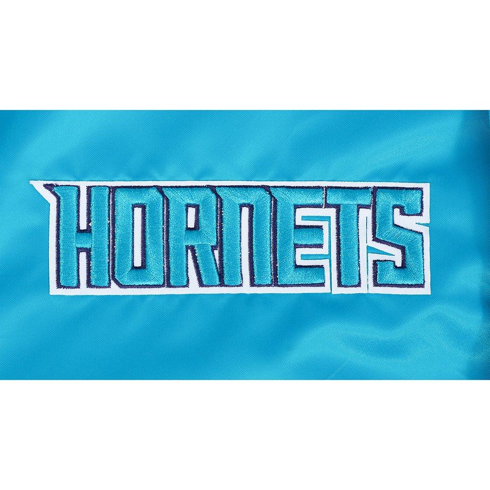 Pro Standard Charlotte Hornets Satin Jacket-Teal - TEAL Thumbnail View 6