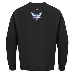 Pro Standard Men's Charlotte Hornets Fleece Crew-Black