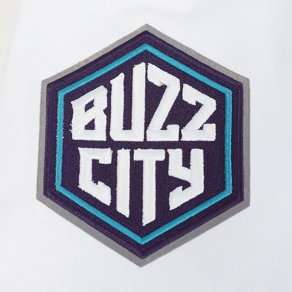 Pro Standard Men's Charlotte Hornets Tour Tee-White - WHITE Thumbnail View 7