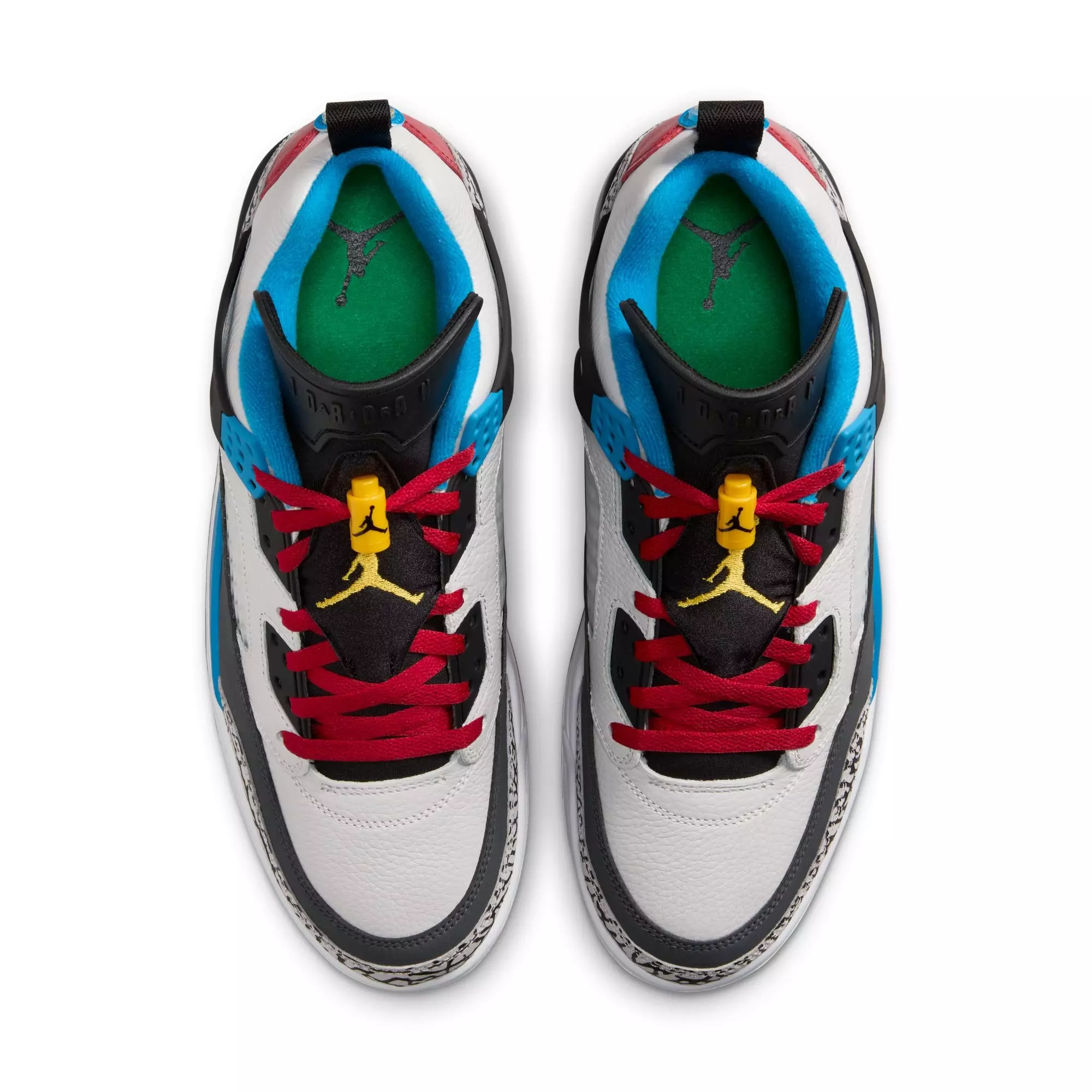 Jordan Spizike Low SE "Neutral Grey/Varsity Maize/Surf Blue" Men's Shoe - MULTI-COLOR