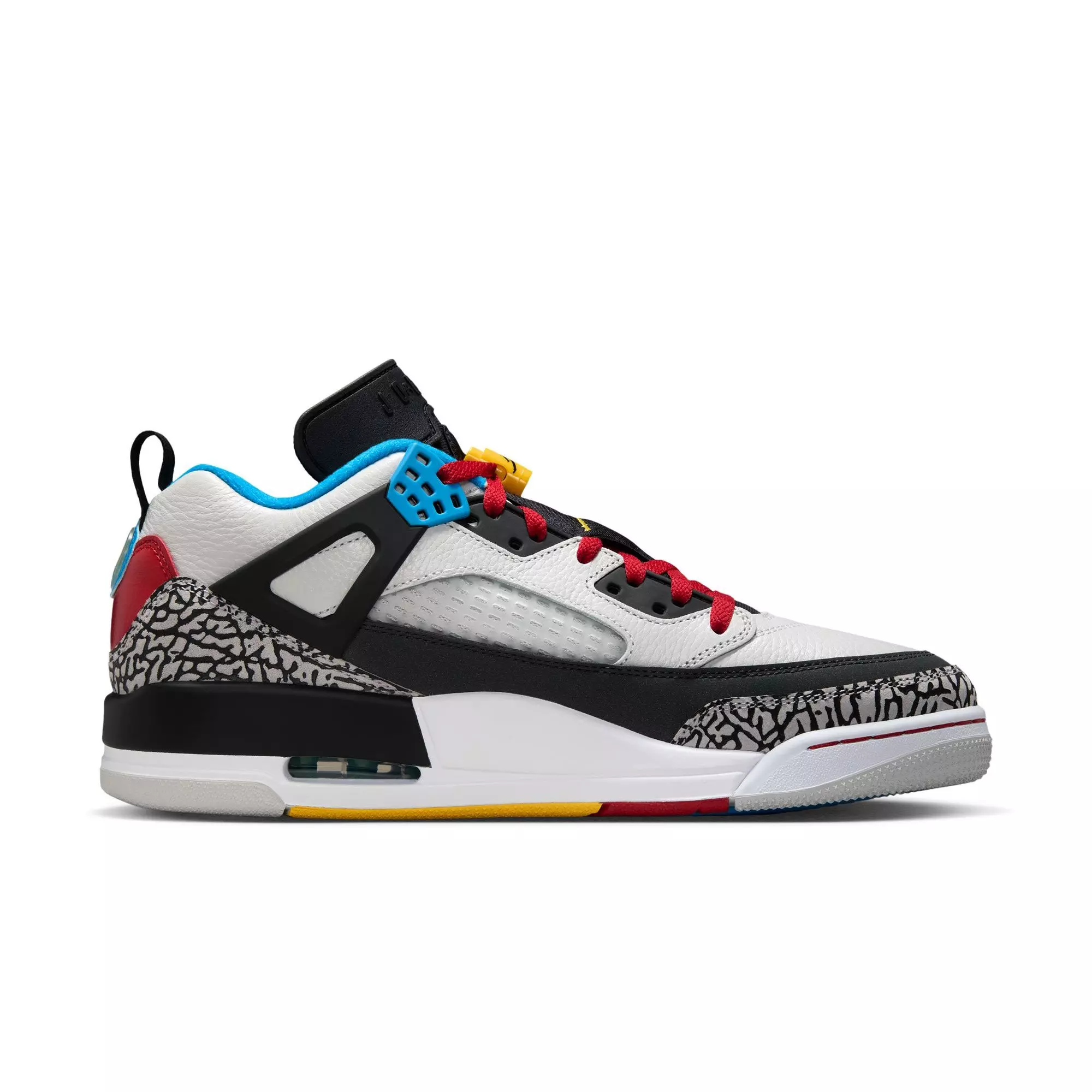 Jordan Spizike Low SE "Neutral Grey/Varsity Maize/Surf Blue" Men's Shoe - MULTI-COLOR