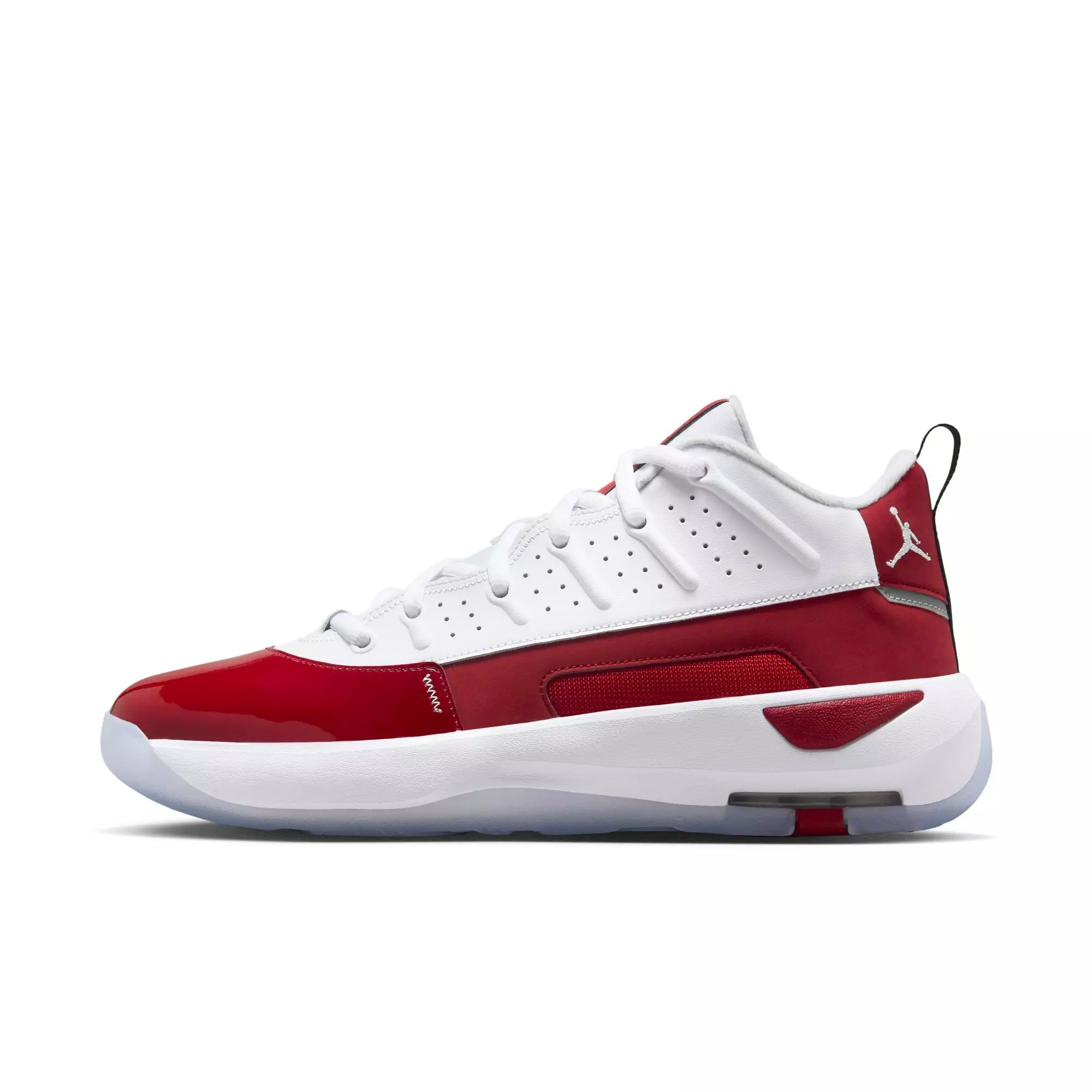 Jordan Max Aura 7 "White/Gym Red/Black" Men's Shoe - WHITE/RED