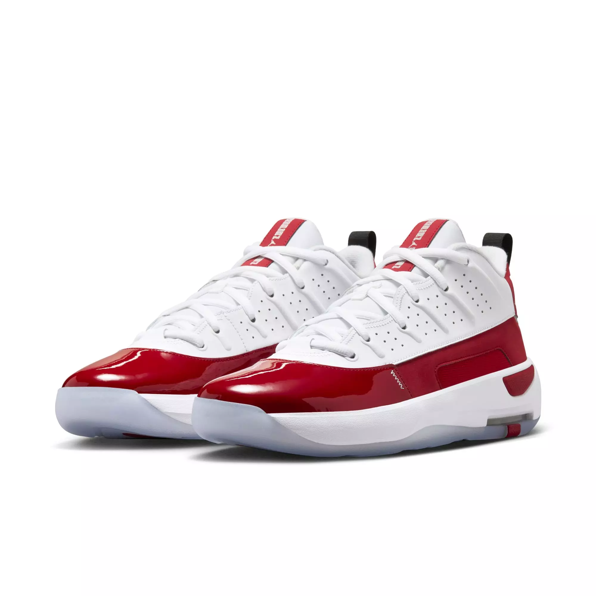 Jordan Max Aura 7 "White/Gym Red/Black" Men's Shoe - WHITE/RED