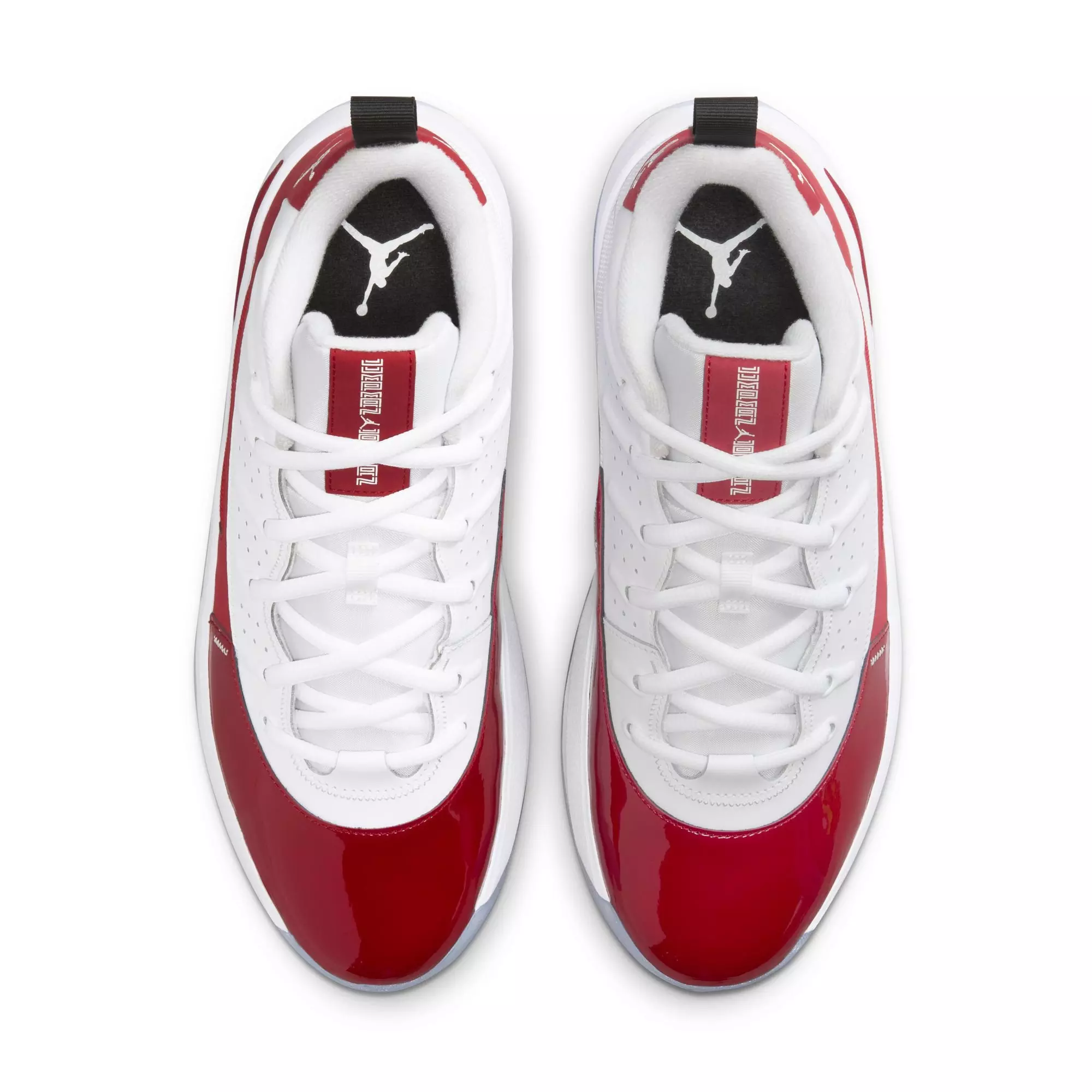 Jordan Max Aura 7 "White/Gym Red/Black" Men's Shoe - WHITE/RED