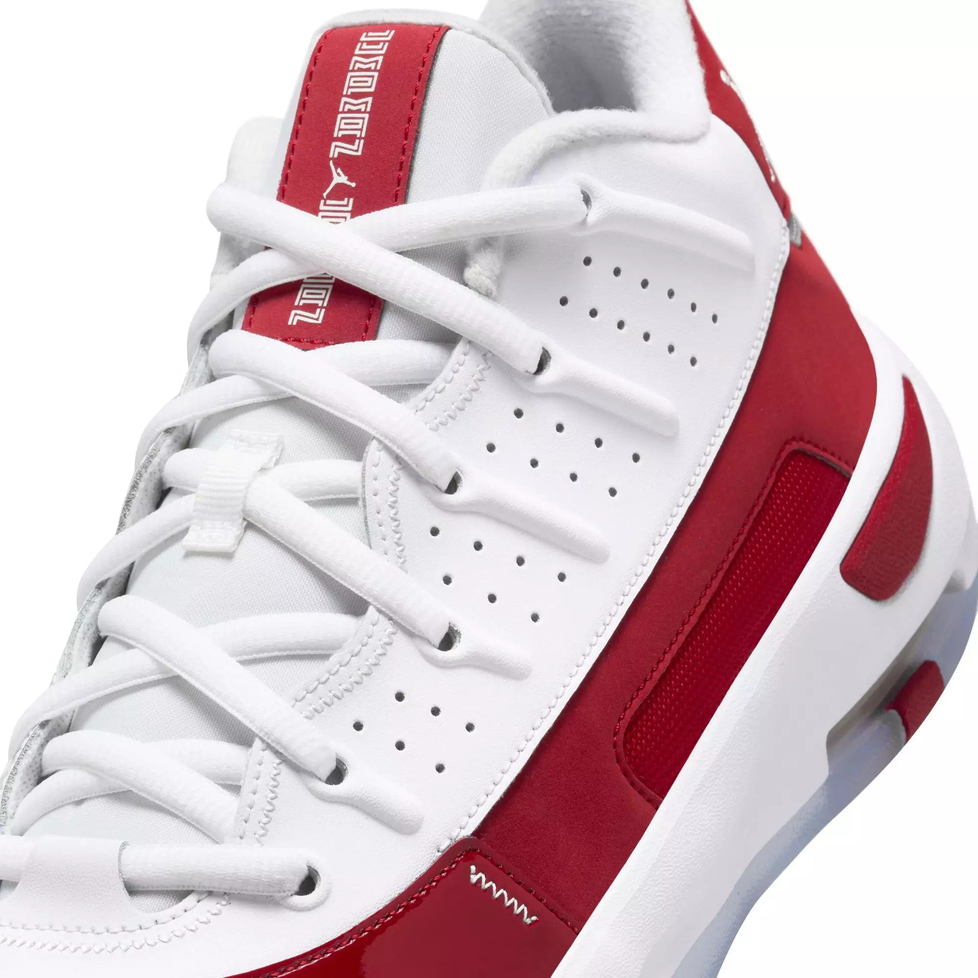 Jordan Max Aura 7 "White/Gym Red/Black" Men's Shoe - WHITE/RED