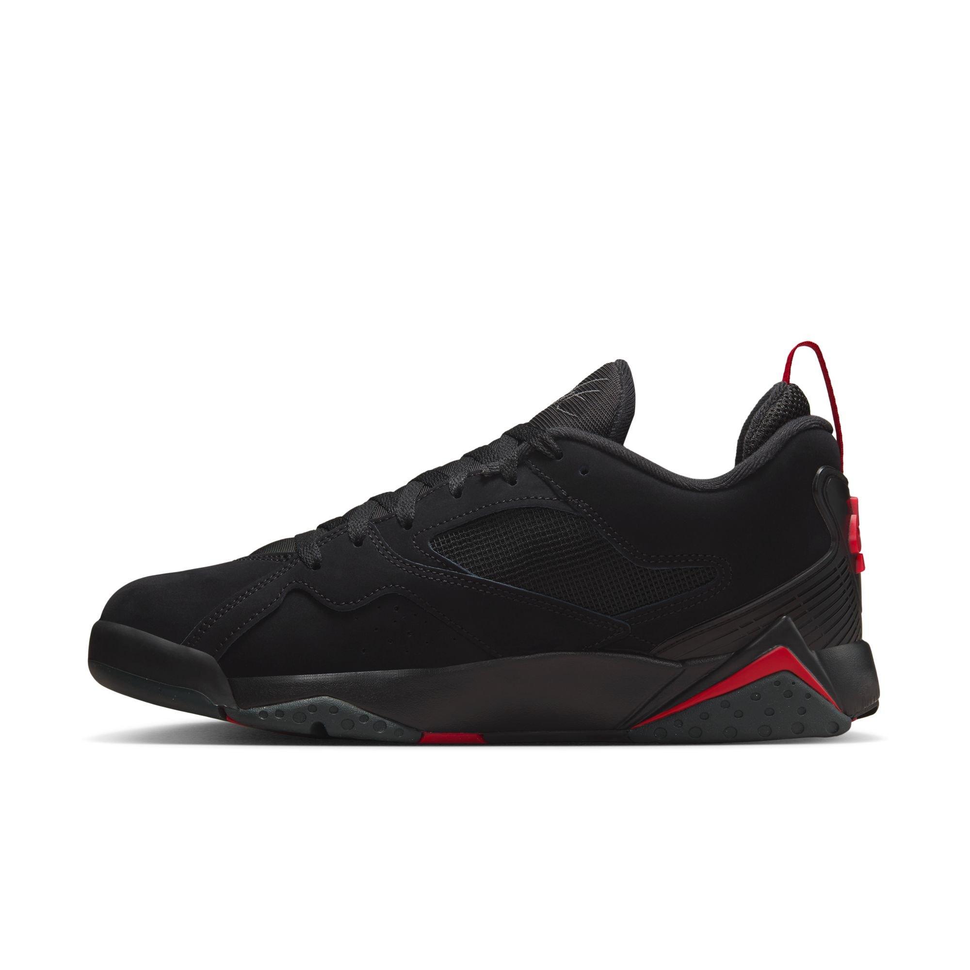 Jordan MVP 92 "Black/Gym Red/Anthracite" Men's Shoe - BLACK/GREY/RED Thumbnail View 4