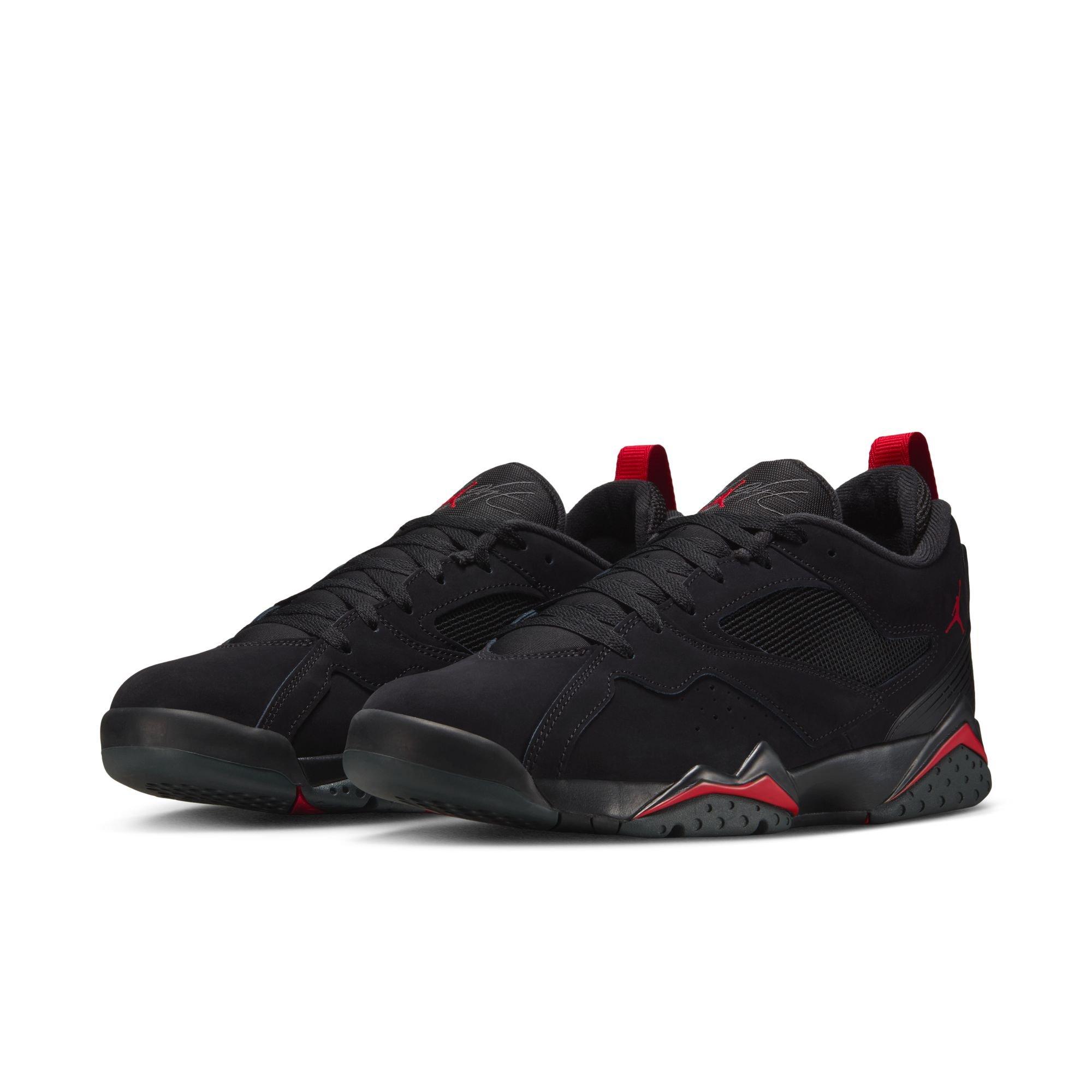 Jordan MVP 92 "Black/Gym Red/Anthracite" Men's Shoe - BLACK/GREY/RED Thumbnail View 5