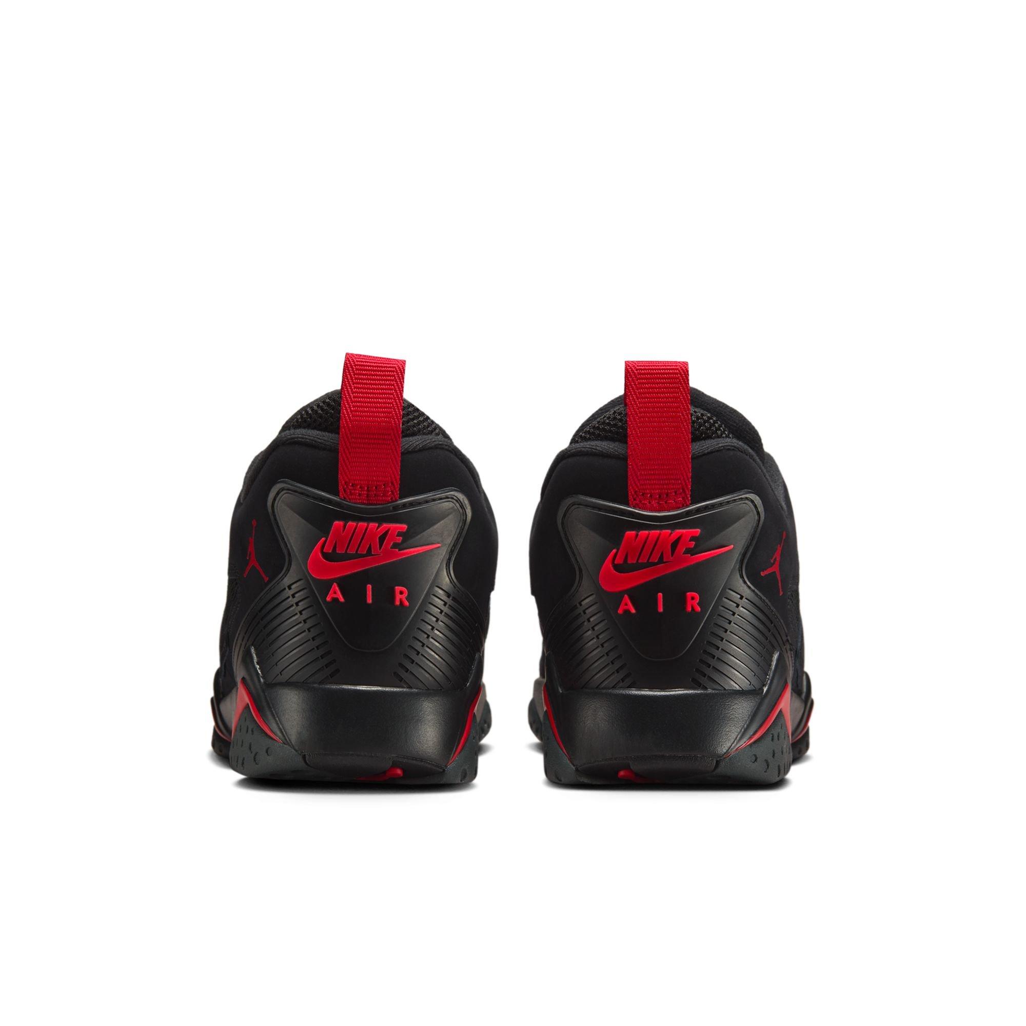 Jordan MVP 92 "Black/Gym Red/Anthracite" Men's Shoe - BLACK/GREY/RED Thumbnail View 7