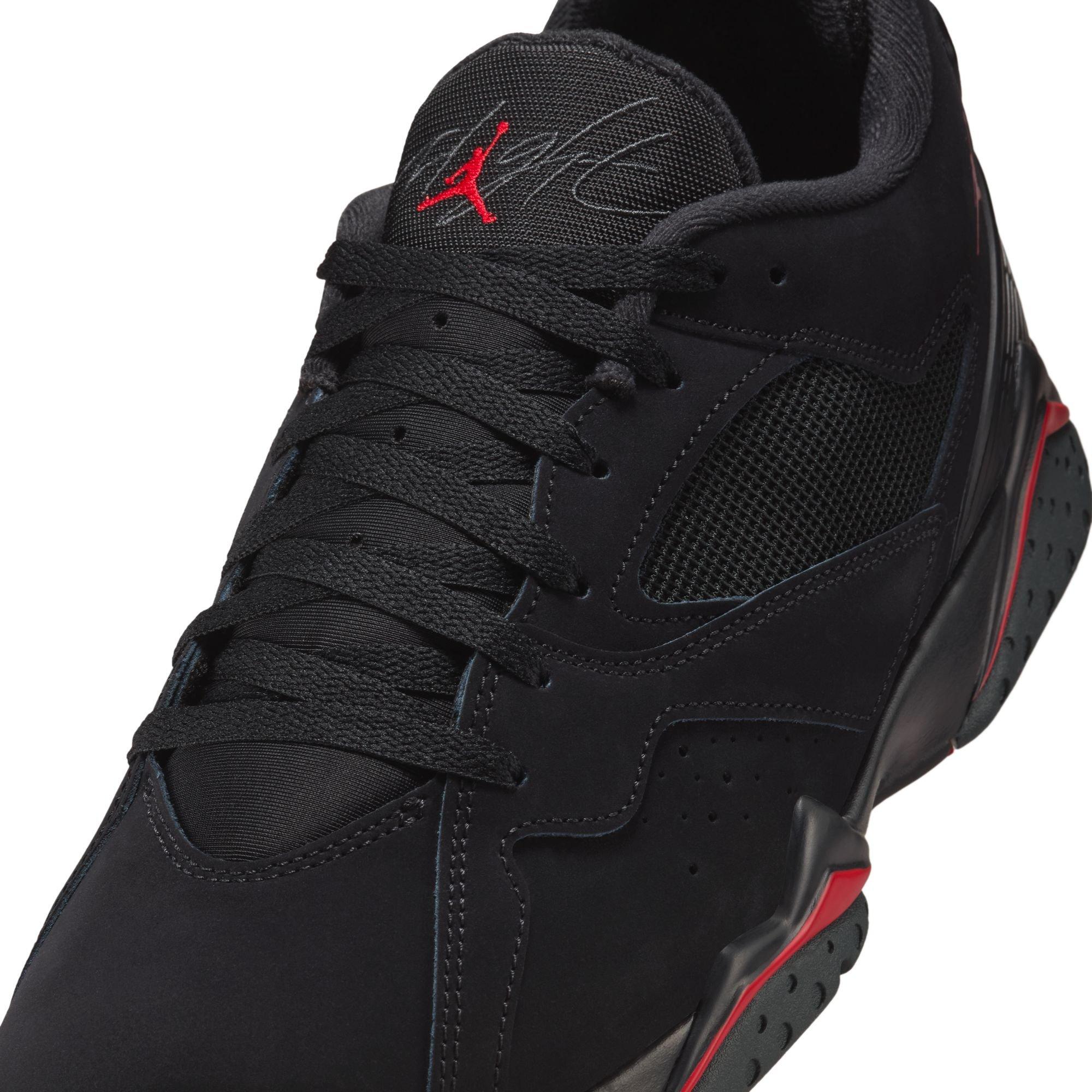 Jordan MVP 92 "Black/Gym Red/Anthracite" Men's Shoe - BLACK/GREY/RED Thumbnail View 10