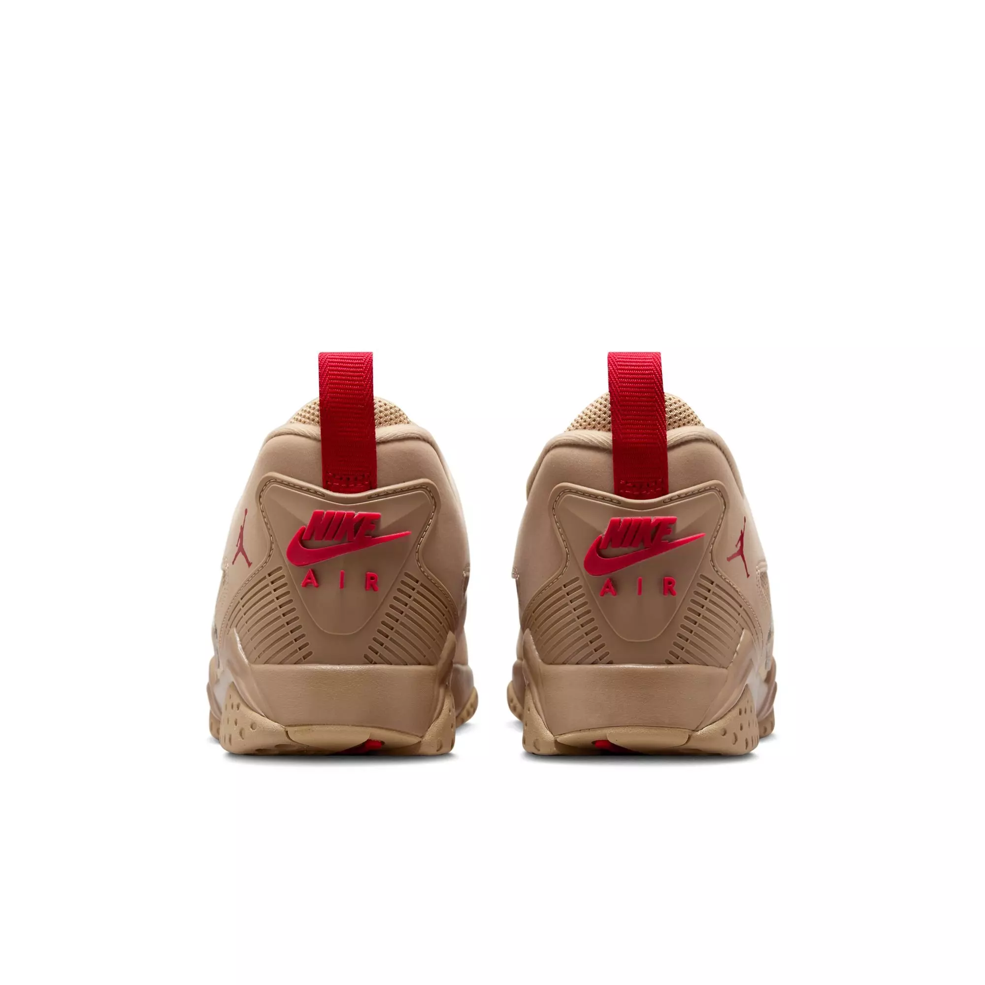 Jordan MVP 92 "Desert Camo/Fire Red/Mushroom/Anthracite" Men's Shoe - KHAKI/RED