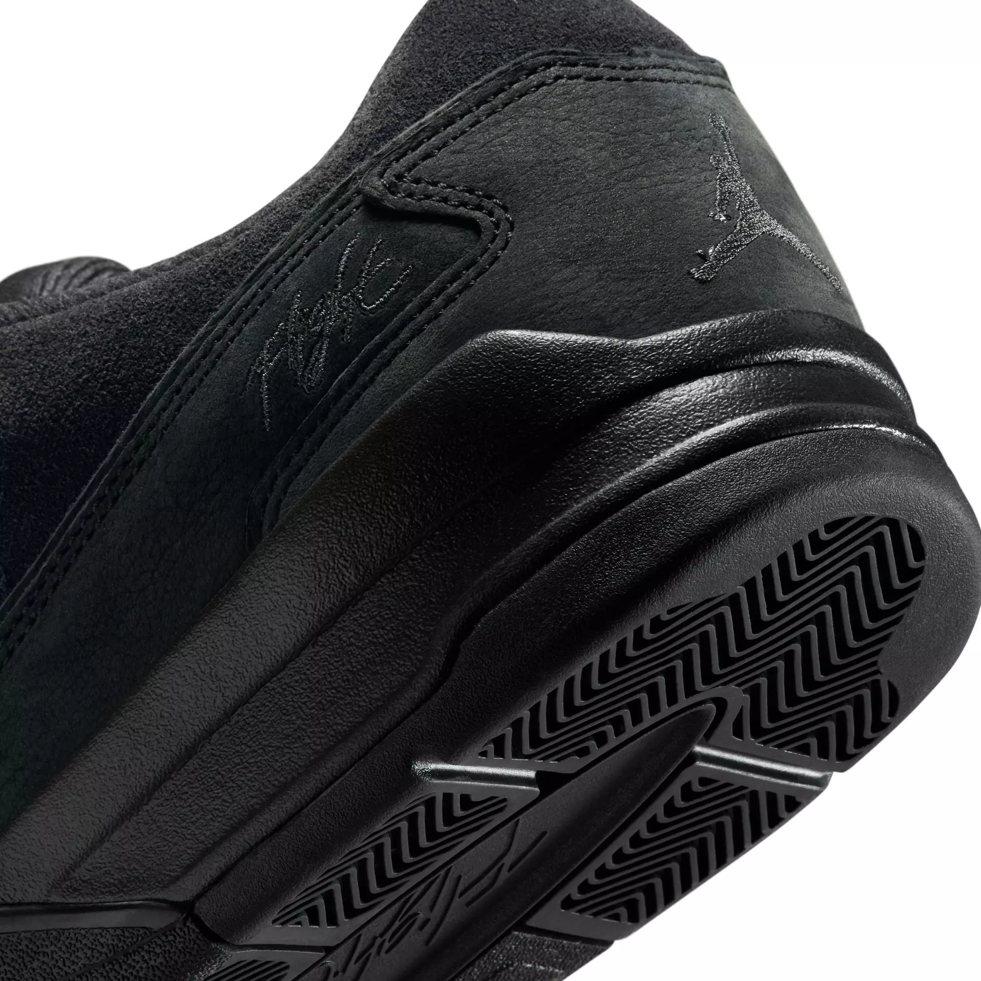 Jordan Flight Court "Black/Anthracite" Men's Shoe - BLACK