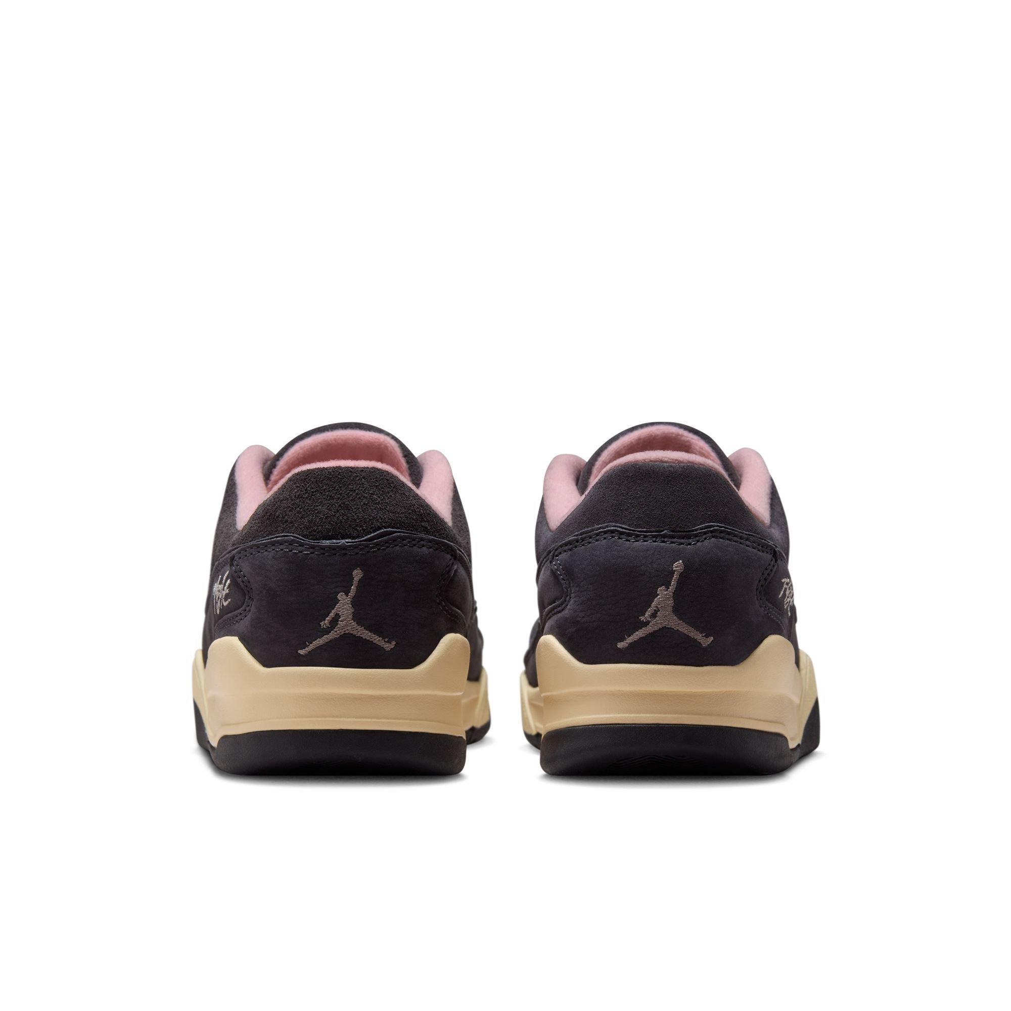 Jordan Flight Court "Oil Grey/Cave/Stone/Arctic Punch/Muslin" Men's Shoe - GREY/PINK Thumbnail View 7