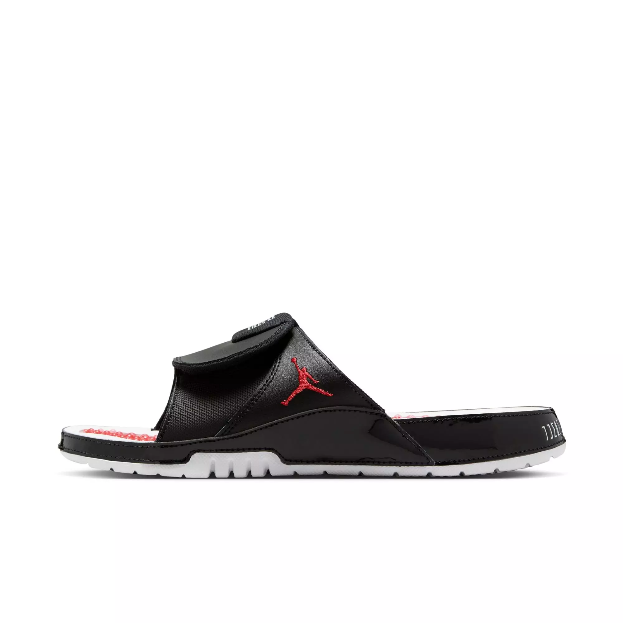 Jordan Hydro XI "Black/White/Gym Red" Unisex Slide - BLACK/RED/WHITE