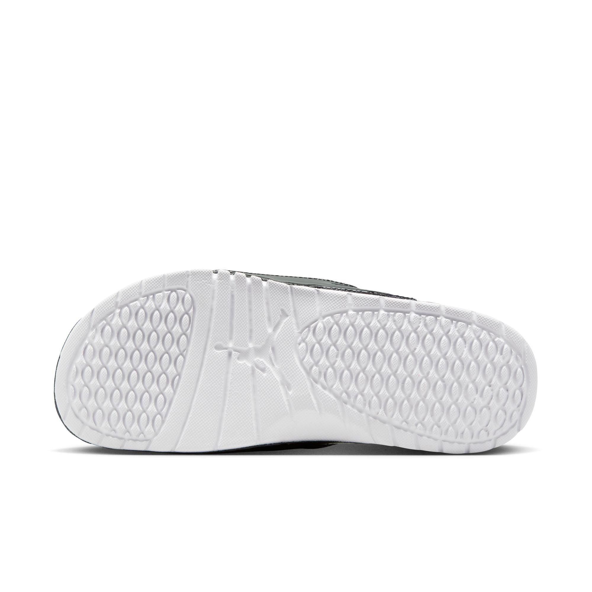 Jordan Hydro XI "Black/White/Gym Red" Unisex Slide - BLACK/RED/WHITE Thumbnail View 7