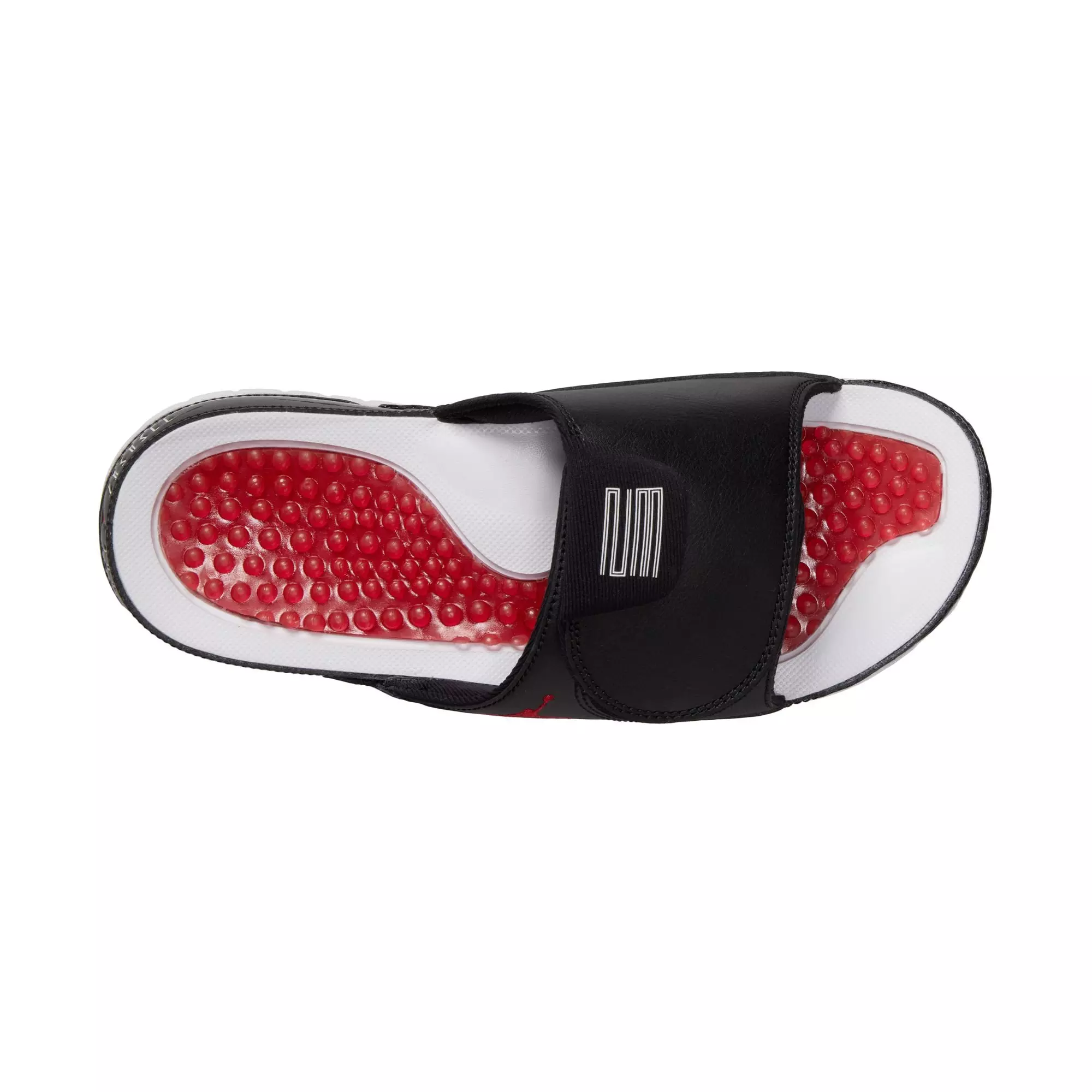 Jordan Hydro XI "Black/White/Gym Red" Unisex Slide - BLACK/RED/WHITE