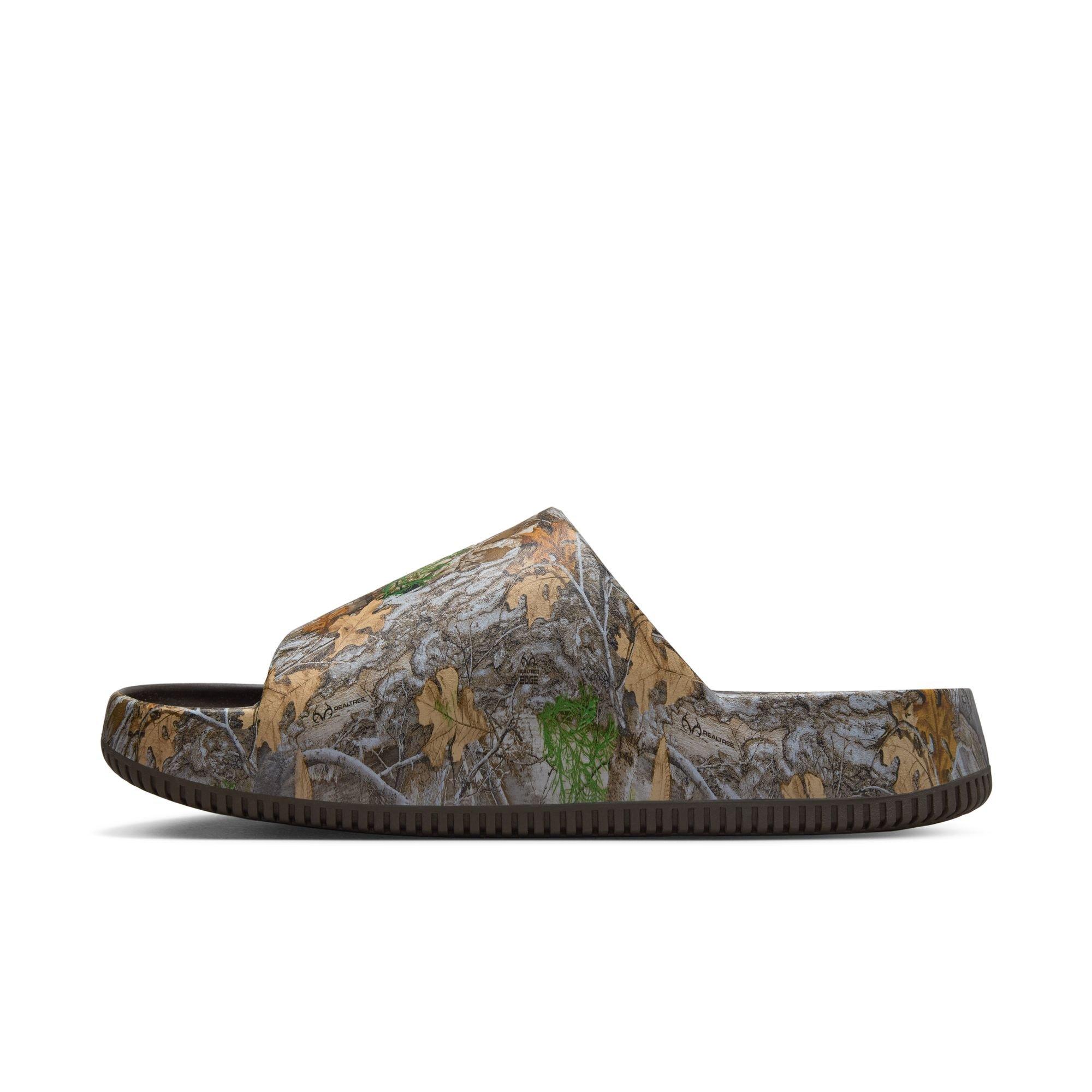 Nike Calm RealTree Slide - Baroque Brown | Hibbett