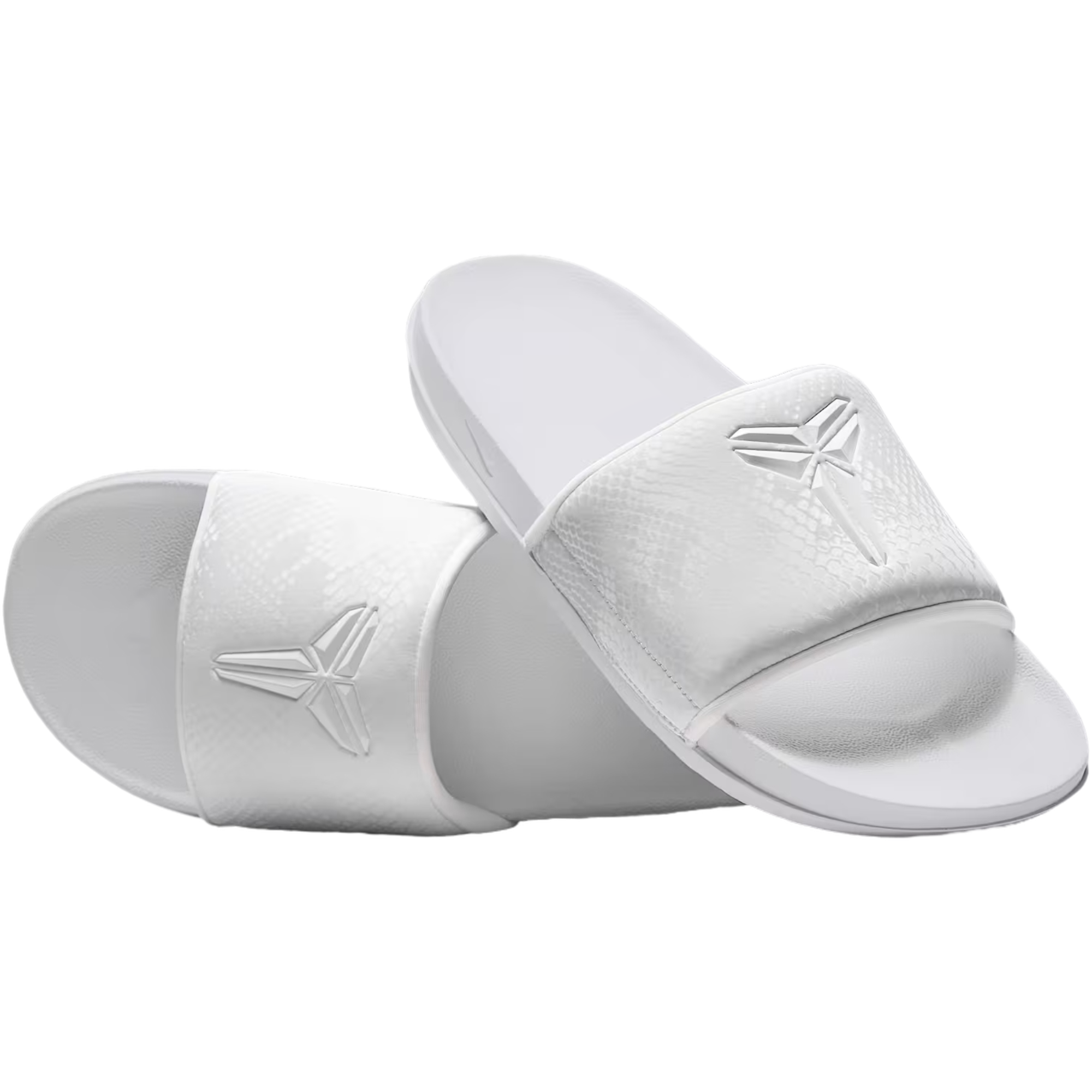 Nike Kobe Offcourt "White" Unisex Slide - WHITE Thumbnail View 4