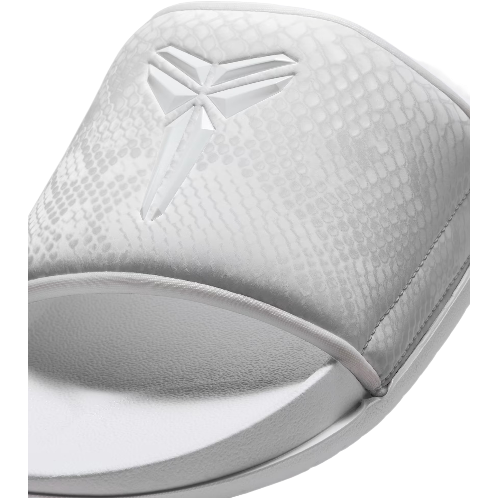 Nike Kobe Offcourt "White" Unisex Slide - WHITE Thumbnail View 6