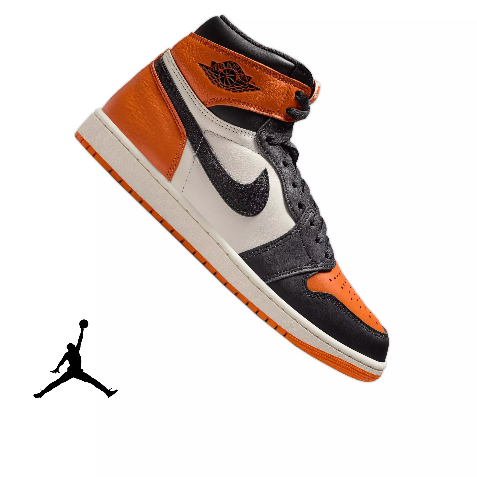 Jordan 1 Retro High OG "Shattered Backboard" Men's Shoe - BLACK/SAIL/STARFISH