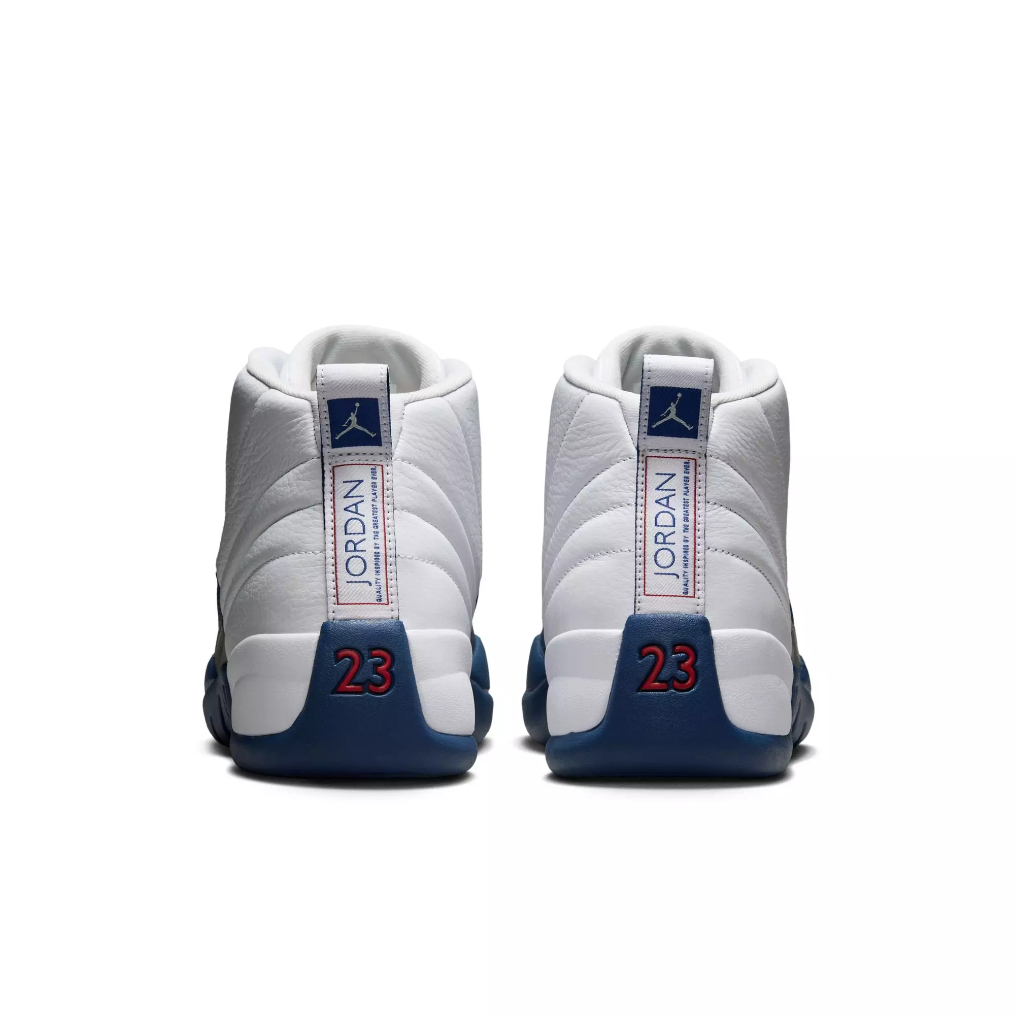 Jordan 12 Retro “French Blue and White” Men's Shoe - WHITE/FRENCH BLUE/METALLIC SILVER