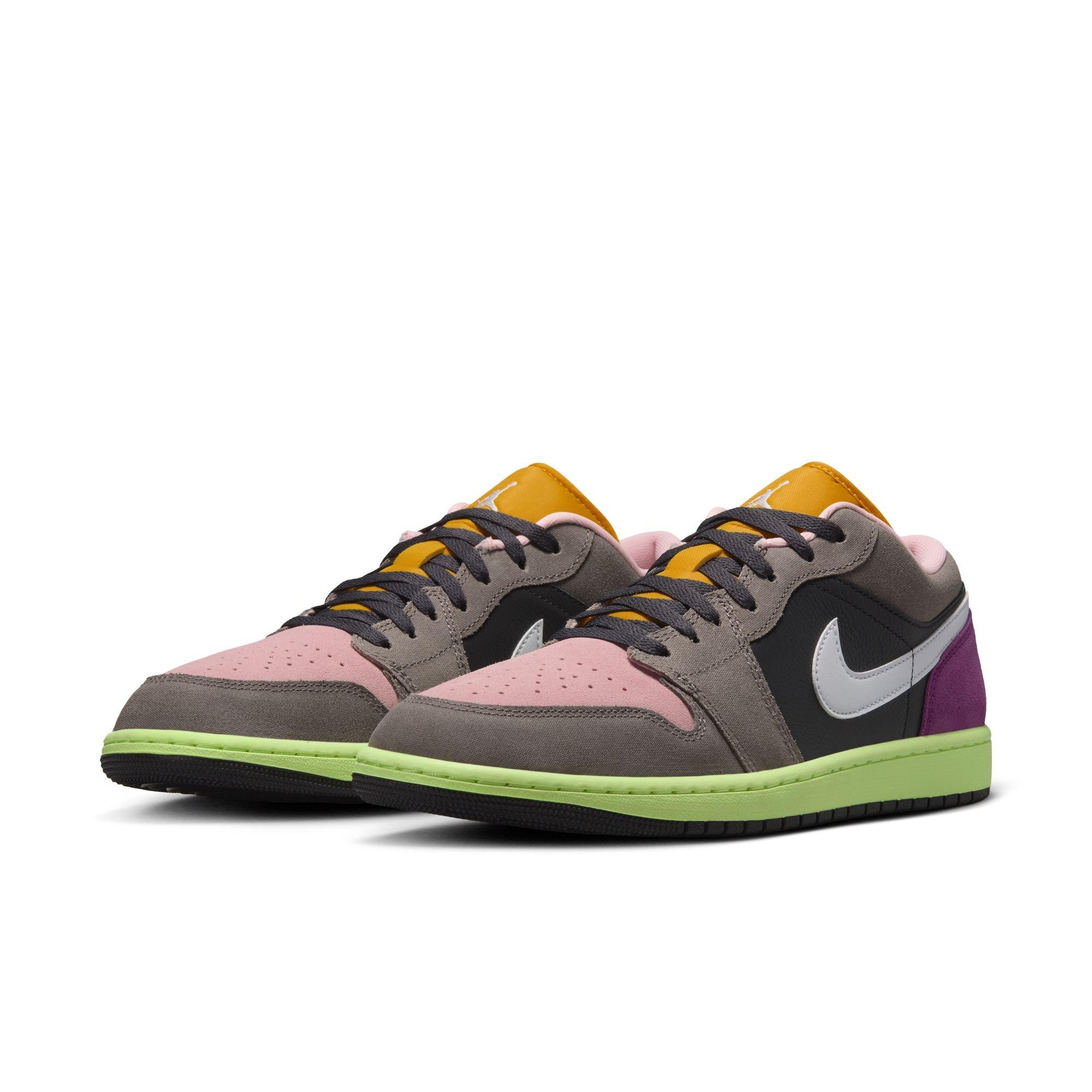 Jordan 1 Low SE "Oil Grey/White/Cave Stone/Arctic Punch" Men's Shoe - MULTI-COLOR Thumbnail View 5