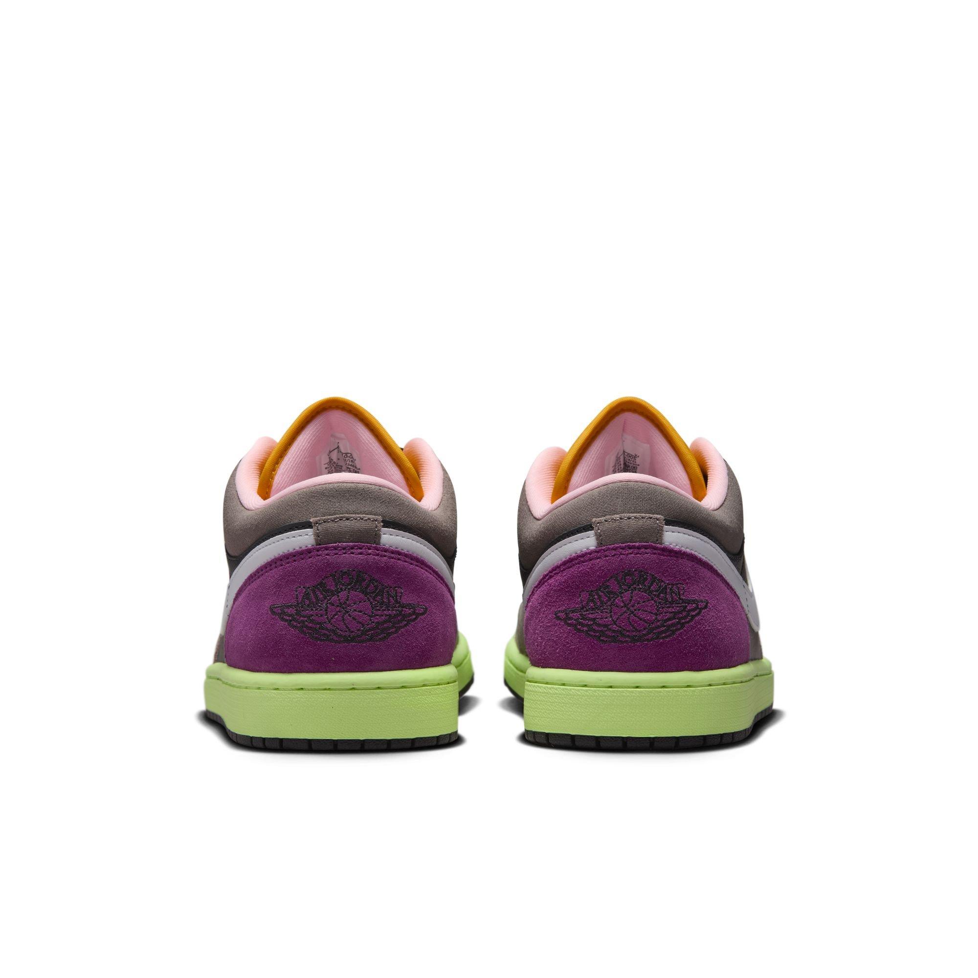 Jordan 1 Low SE "Oil Grey/White/Cave Stone/Arctic Punch" Men's Shoe - MULTI-COLOR Thumbnail View 7