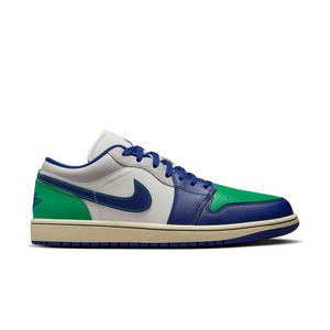 Jordan 1 Low "Sail/Deep Royal Blue/Stadium Green" Men's Shoe
