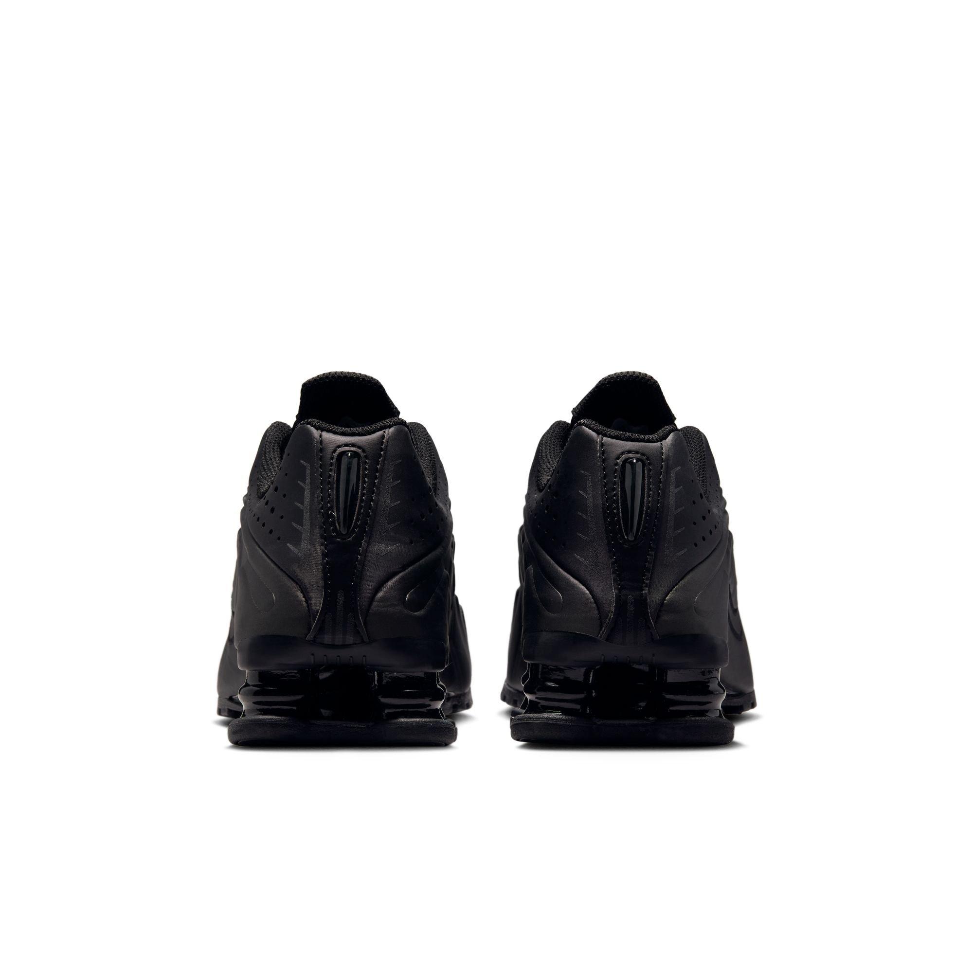 Nike Shox R4 Grade School Boys' "Black/Bright Crimson" Shoe