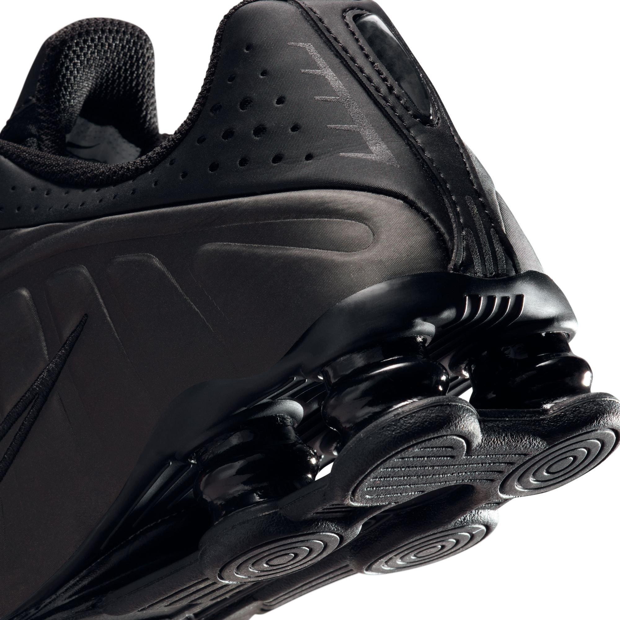 Nike Shox R4 Grade School Boys' "Black/Bright Crimson" Shoe