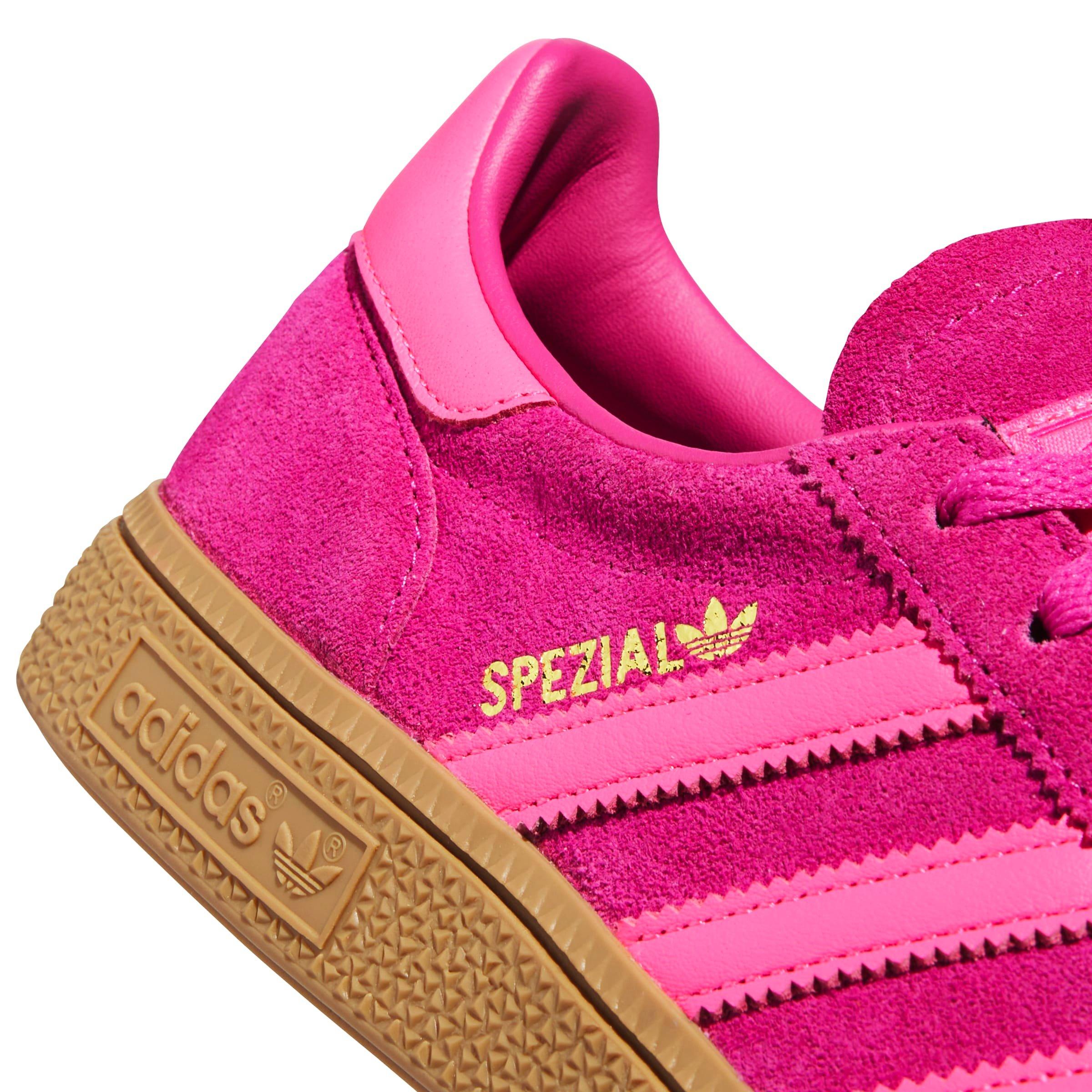 adidas Originals Handball Spezial "Semi Lucid Fuchsia/Lucid Pink" Women's Shoe - PURPLE/PINK Thumbnail View 3