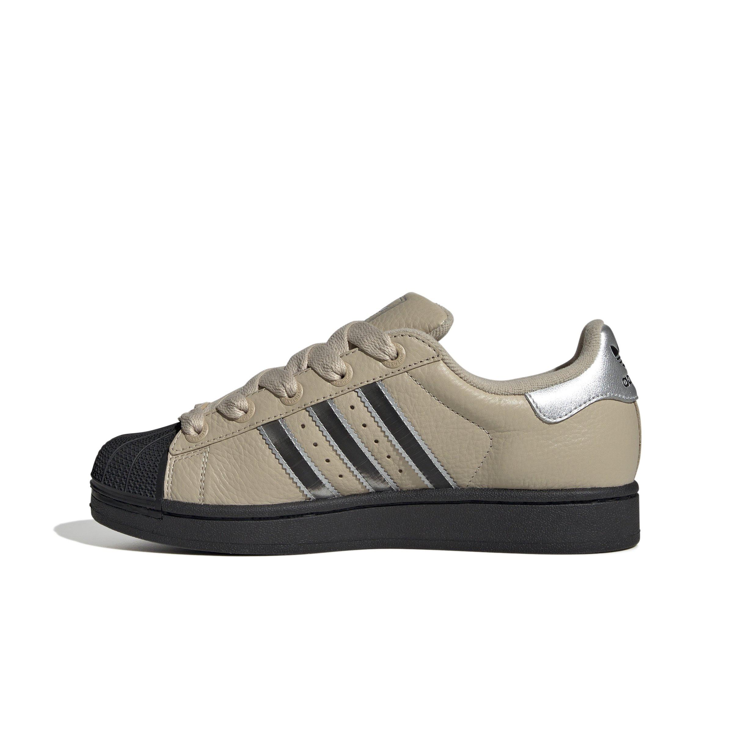 adidas Originals Superstar II "Beige/Silver Metallic/Core Black" Women's Shoe - TAN Thumbnail View 2
