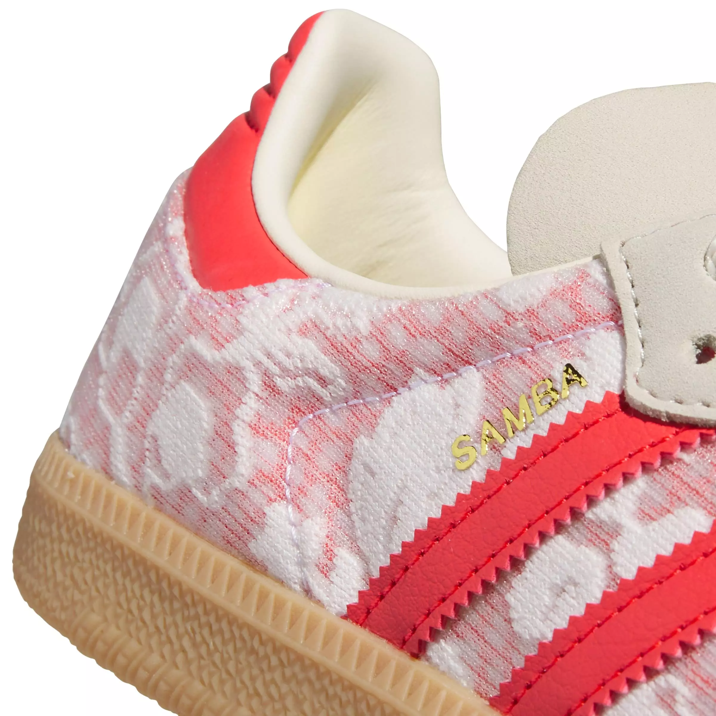 adidas Originals Samba OG "White/Cream White/Better Scarlet" Women's Shoe - WHITE/RED