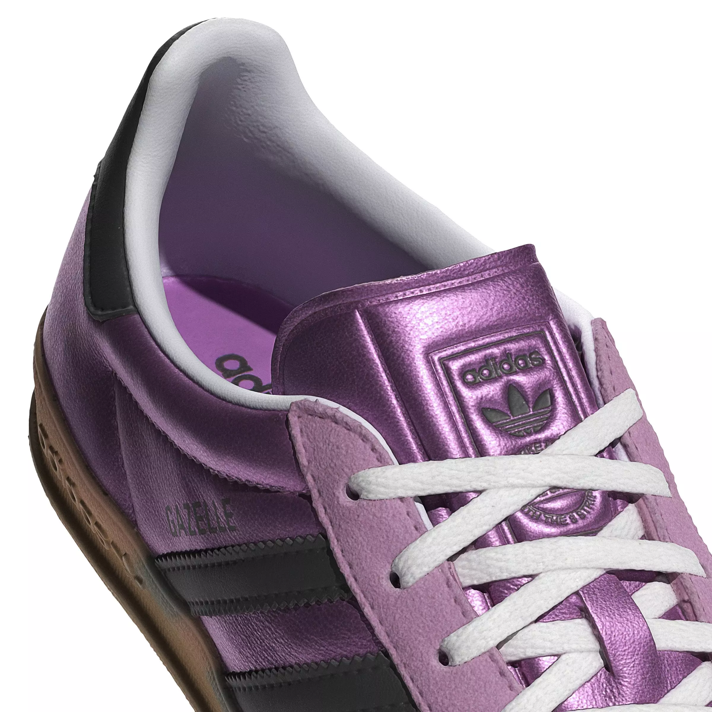 adidas Originals Gazelle Indoor "Bliss Lilac/Core Black" Women's Shoe - LIGHT PURPLE