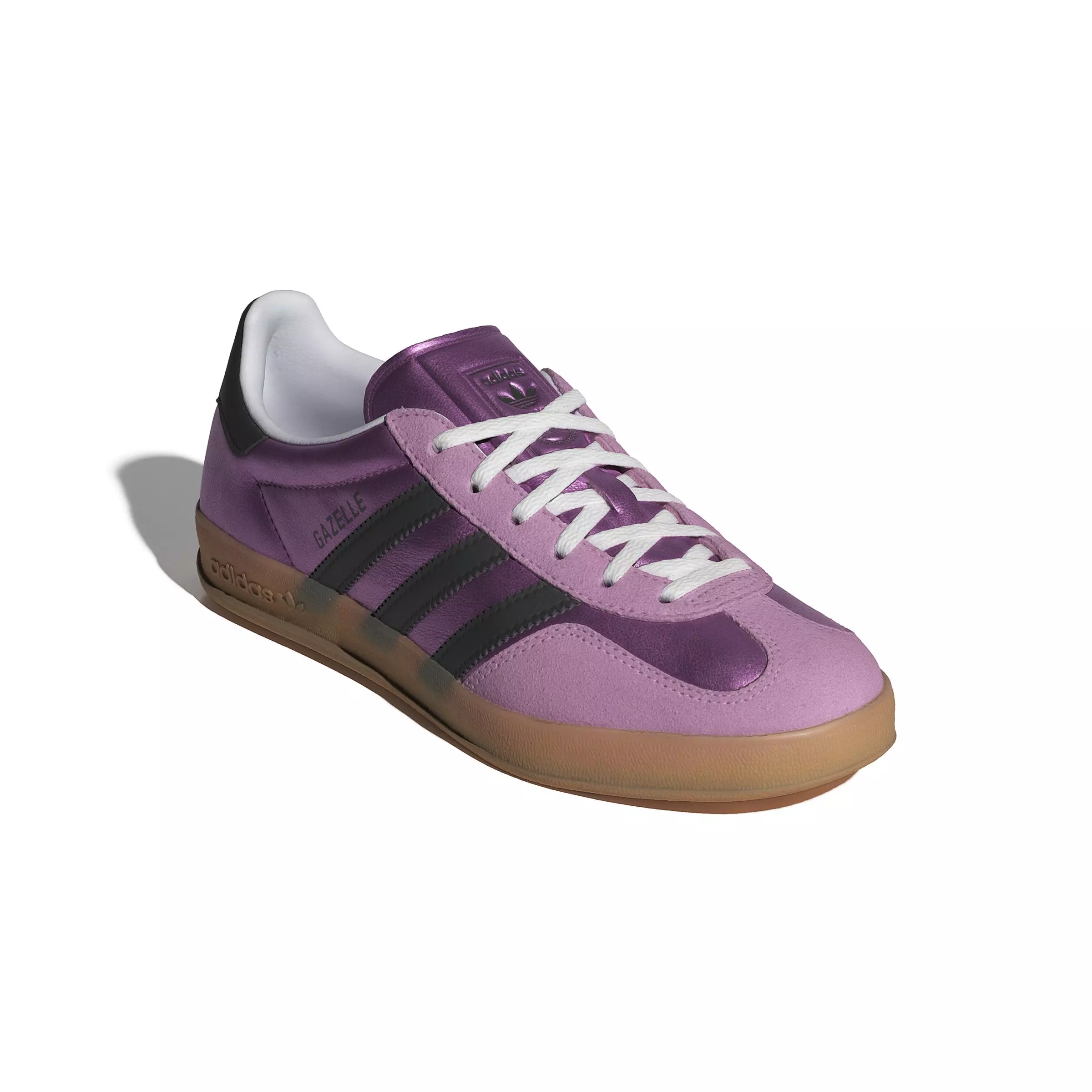 adidas Originals Gazelle Indoor "Bliss Lilac/Core Black" Women's Shoe - LIGHT PURPLE