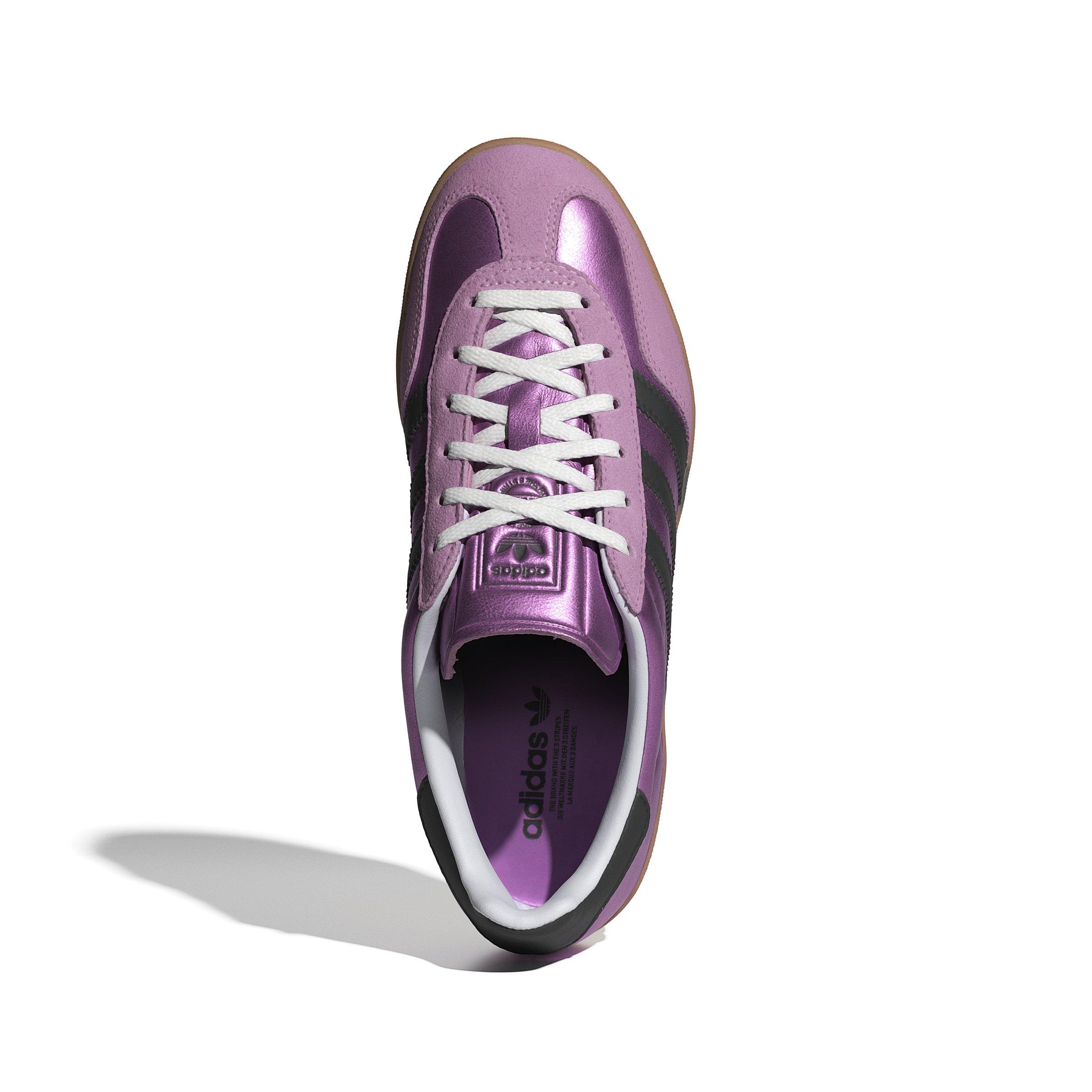 adidas Originals Gazelle Indoor "Bliss Lilac/Core Black" Women's Shoe - LIGHT PURPLE Thumbnail View 8