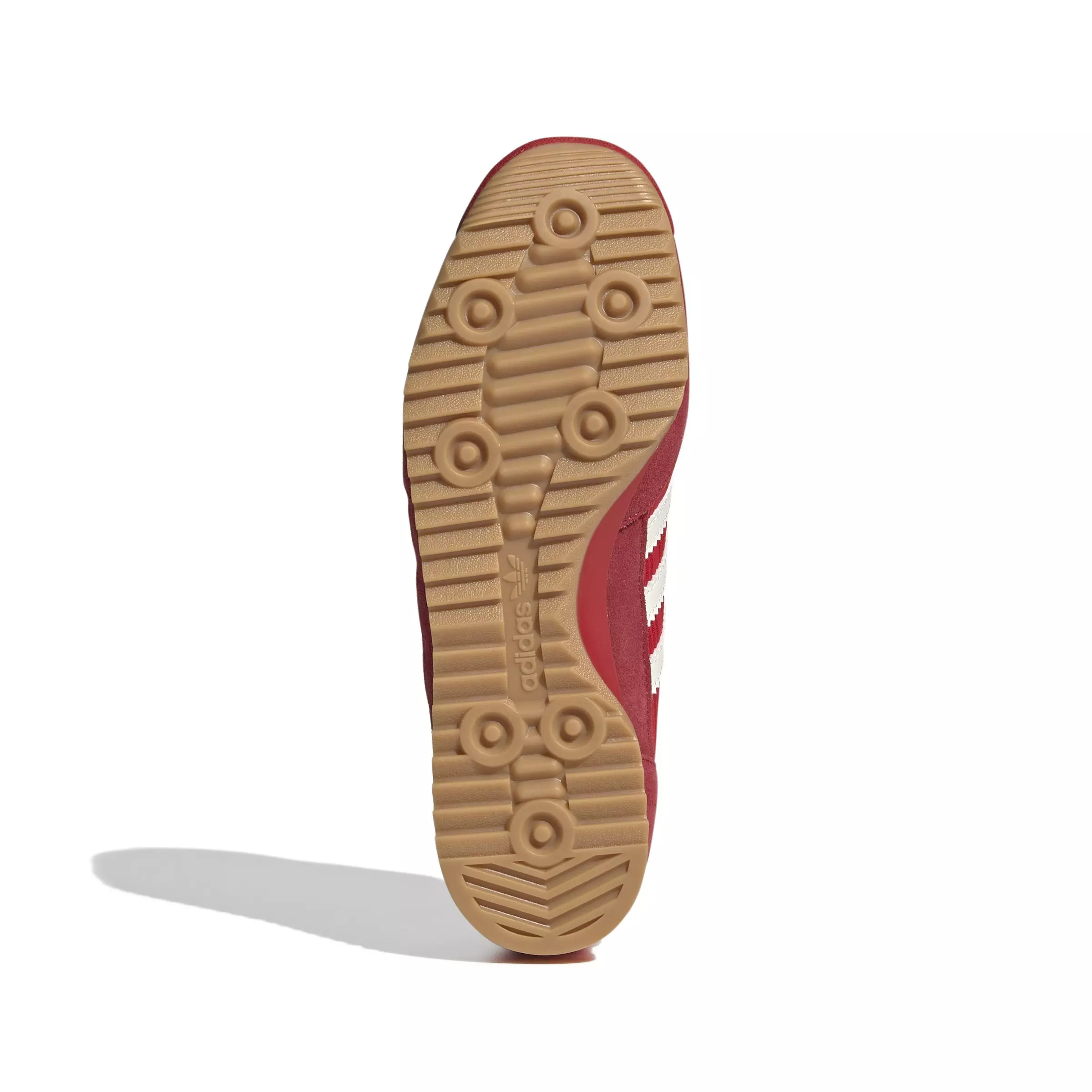 adidas Originals SL 72 "Better Scarlet/Cream White/Gum" Women's Shoe - RED/TAN