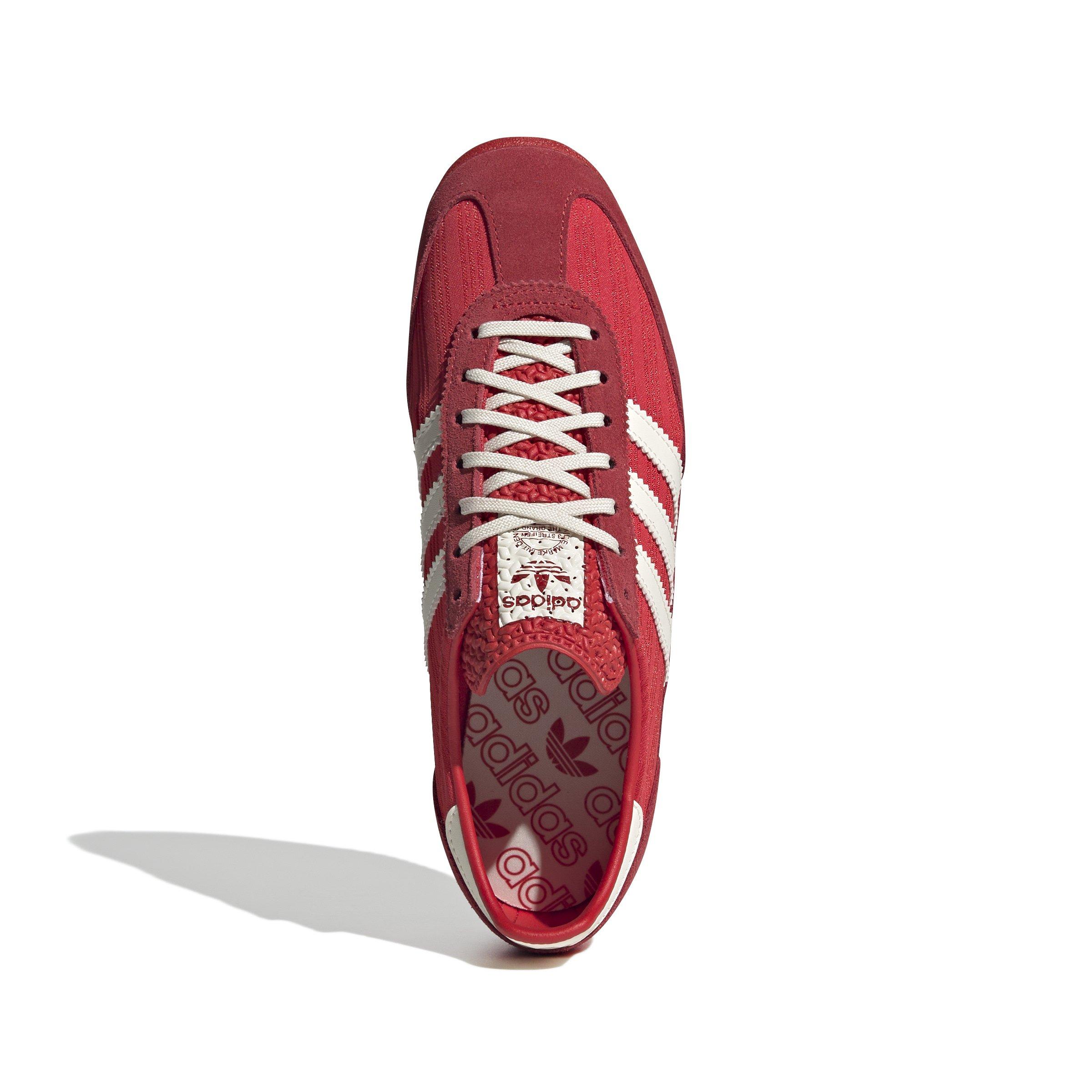 adidas Originals SL 72 "Better Scarlet/Cream White/Gum" Women's Shoe - RED/TAN Thumbnail View 8