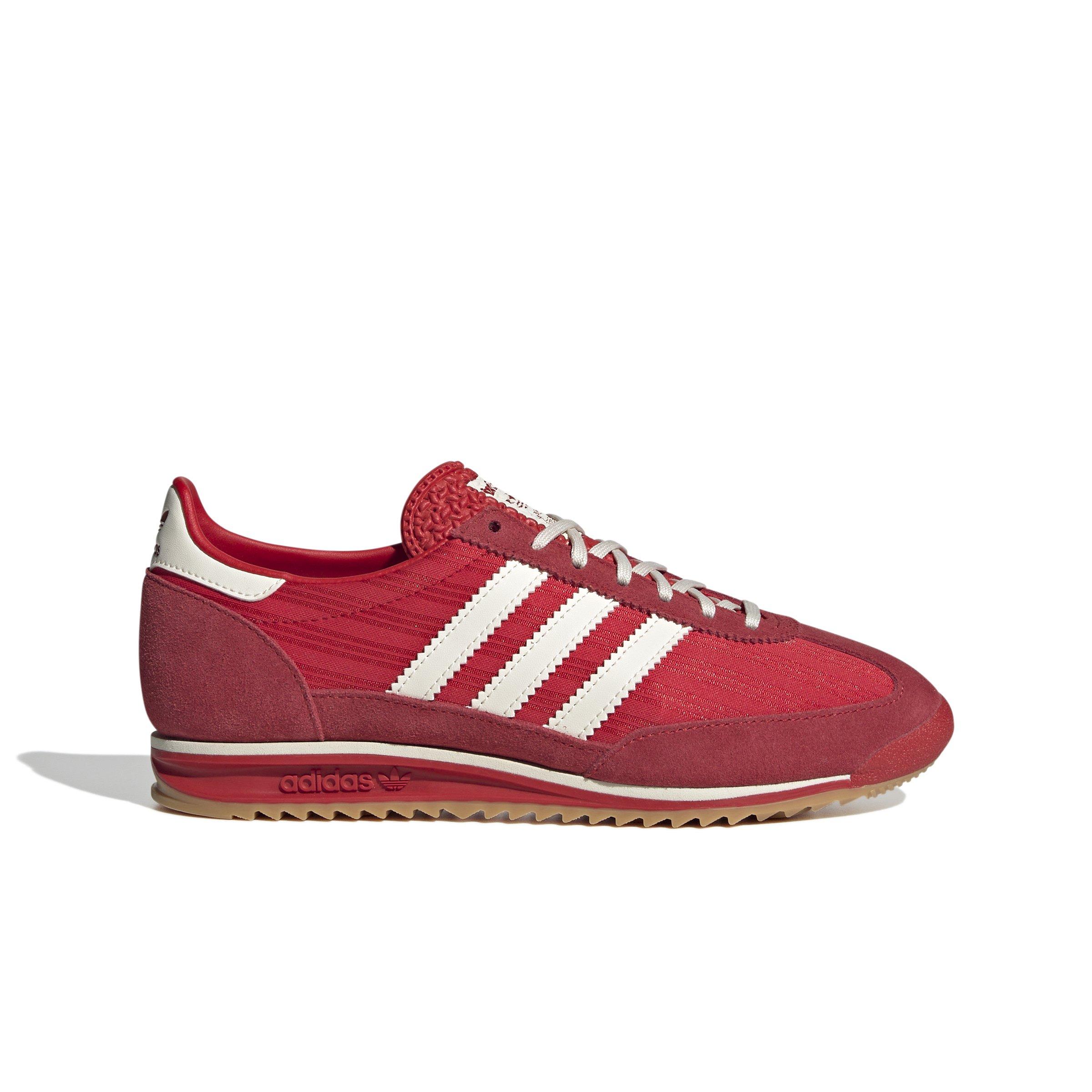 adidas Originals SL 72 "Better Scarlet/Cream White/Gum" Women's Shoe - RED/TAN Thumbnail View 1