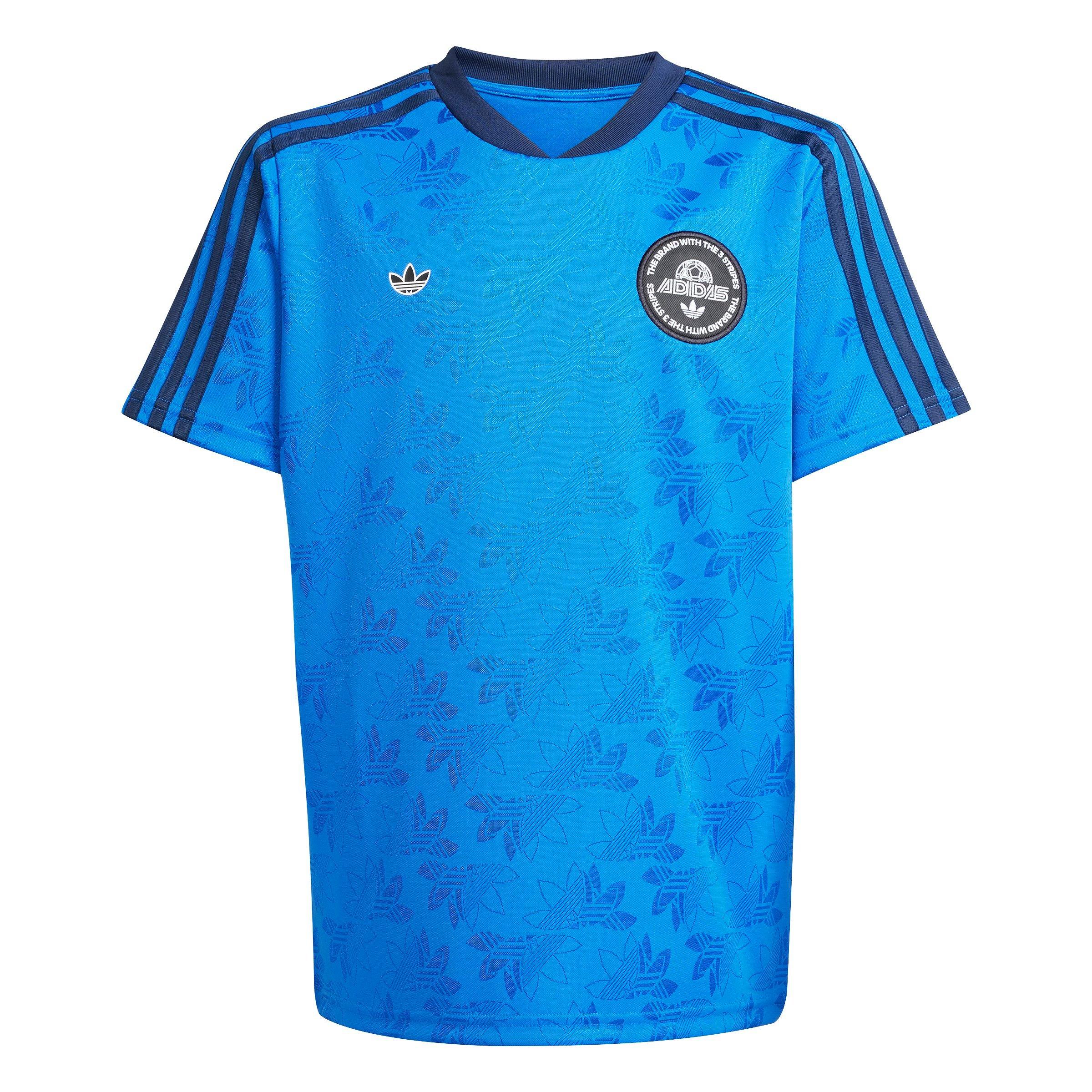 adidas Originals Big Boys' Trefoil Football Tee