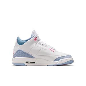 Jordan 3 Retro "Cobalt Bliss" Grade School Girls' Shoe